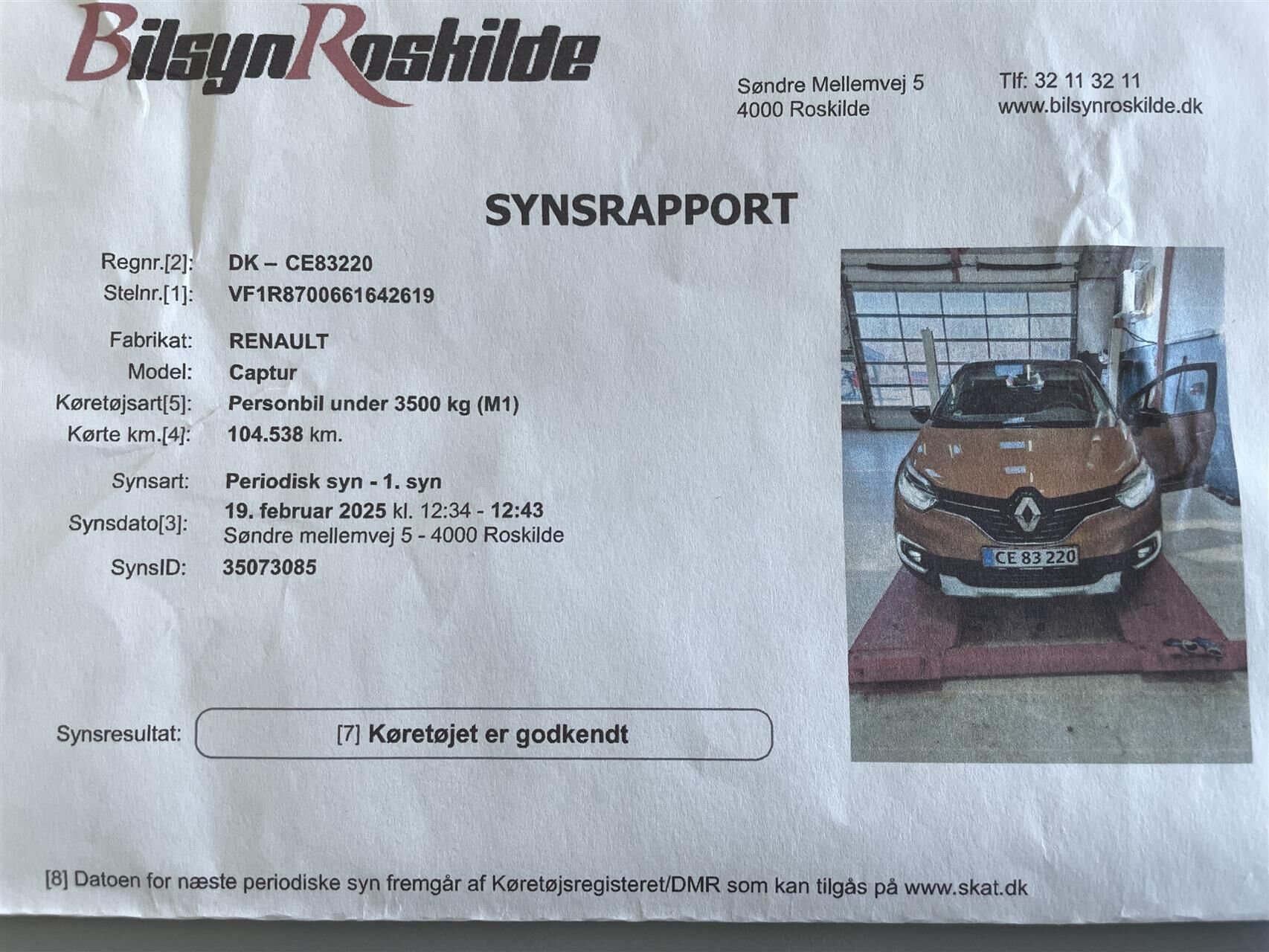Billede af Renault Captur 1,5 Energy DCI Intens EDC 90HK 5d 6g Aut.