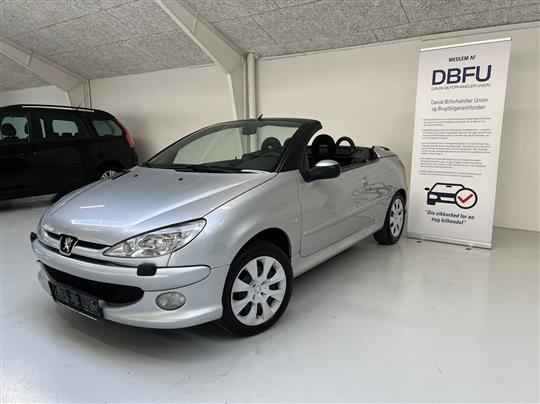 Peugeot 206 CC 1,6 110HK Cabr.