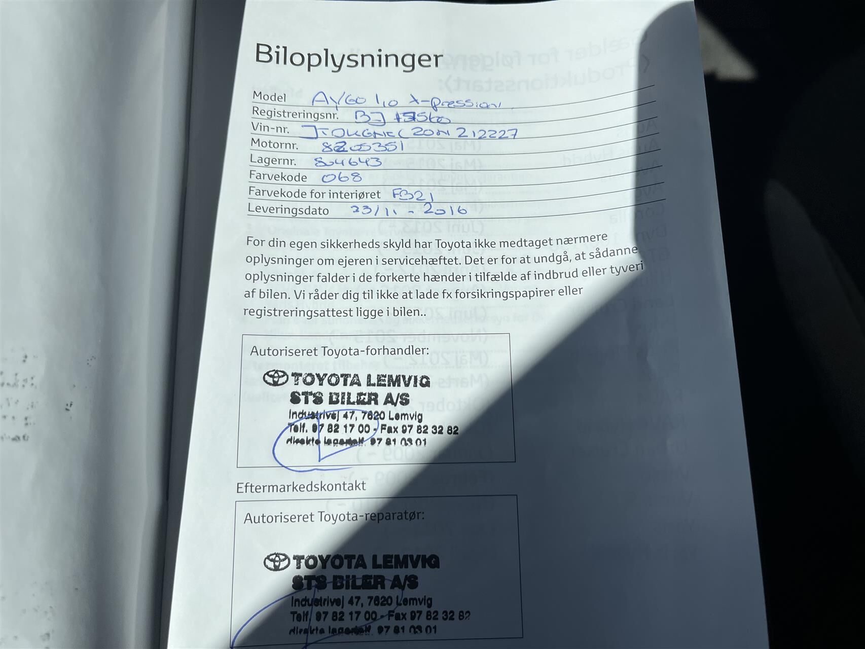 Billede af Toyota Aygo 1,0 VVT-I X-pression 69HK 5d