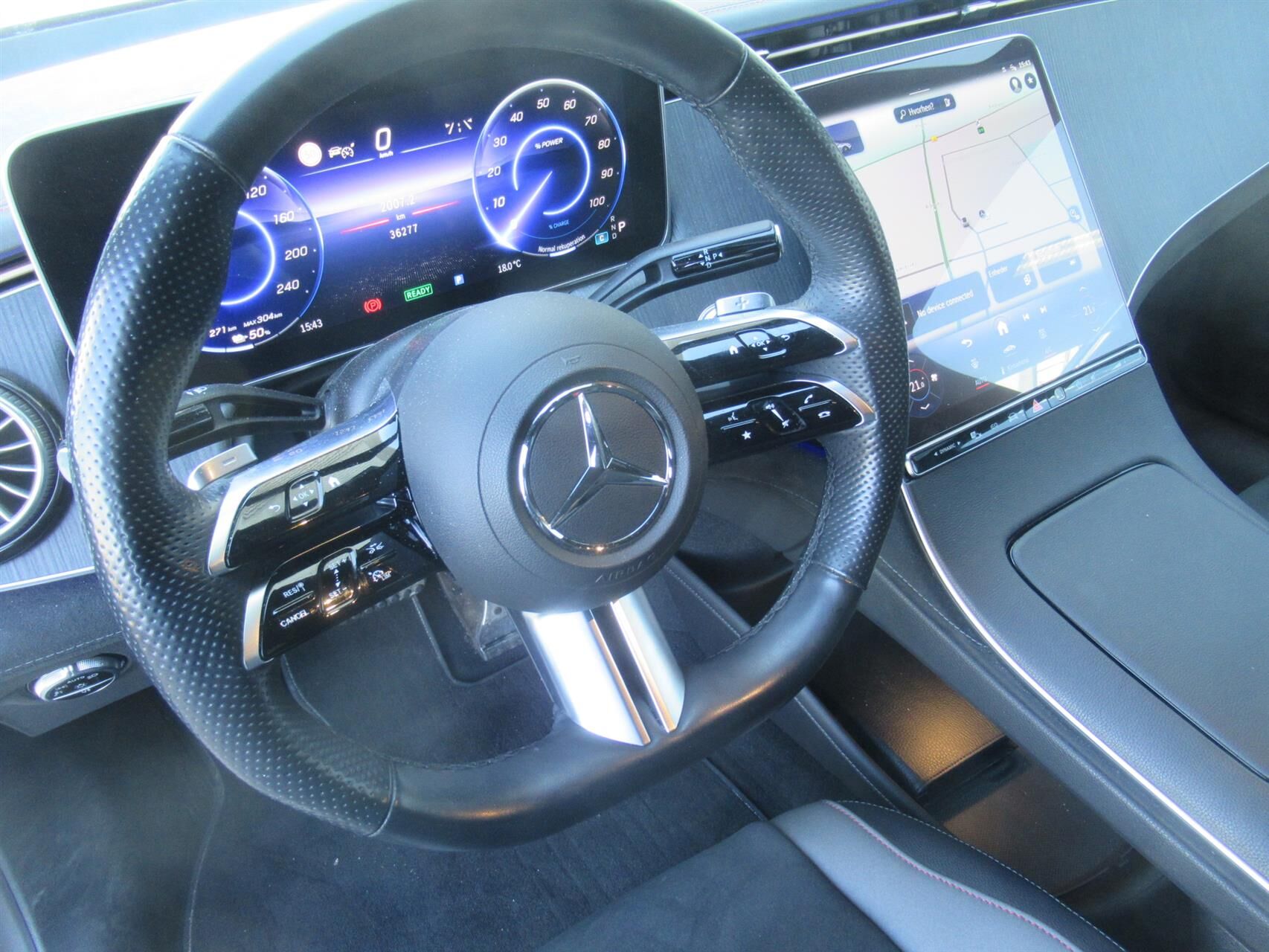 Billede af Mercedes-Benz EQE 300 EL AMG Line 245HK Aut.