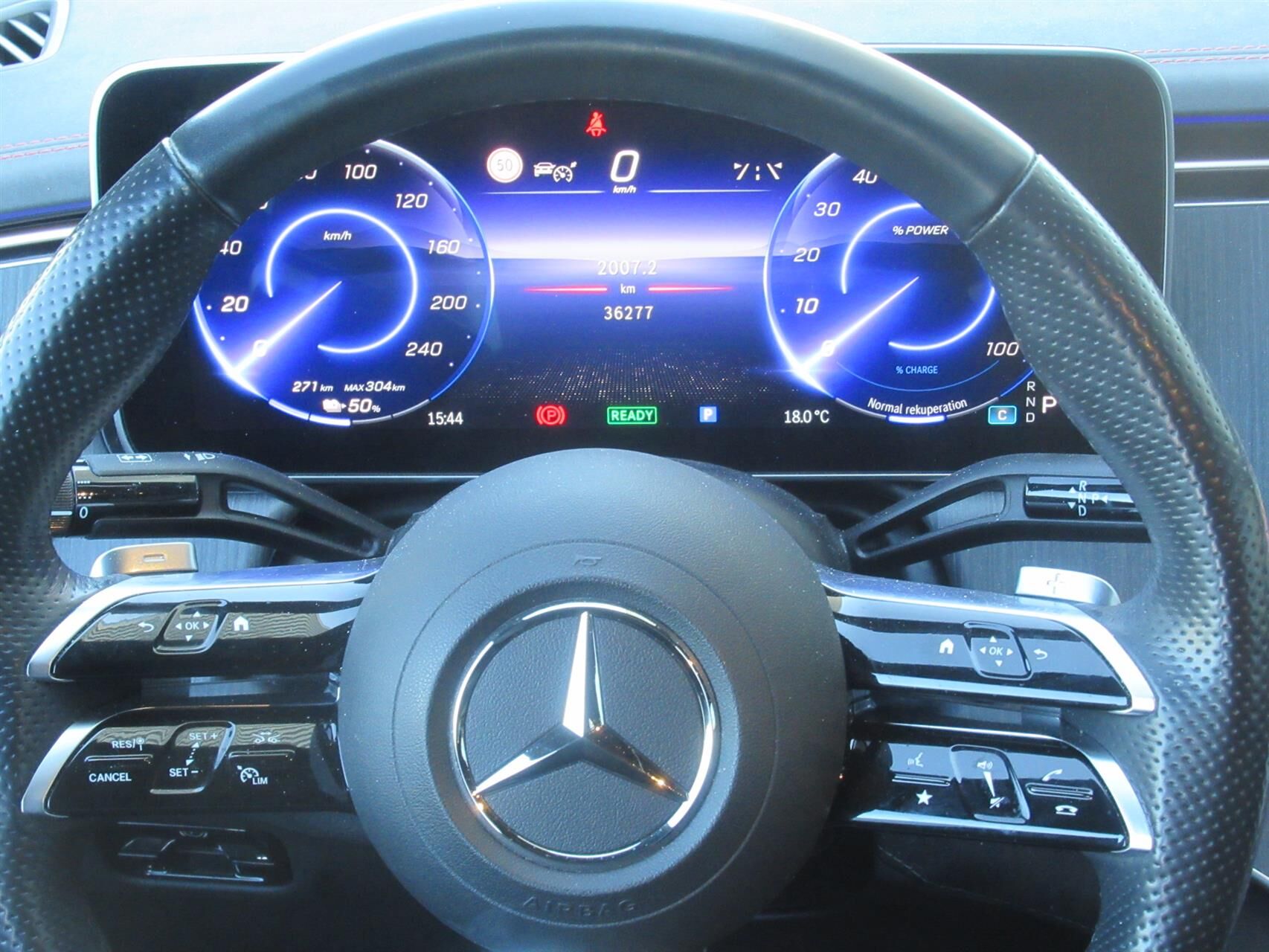 Billede af Mercedes-Benz EQE 300 EL AMG Line 245HK Aut.