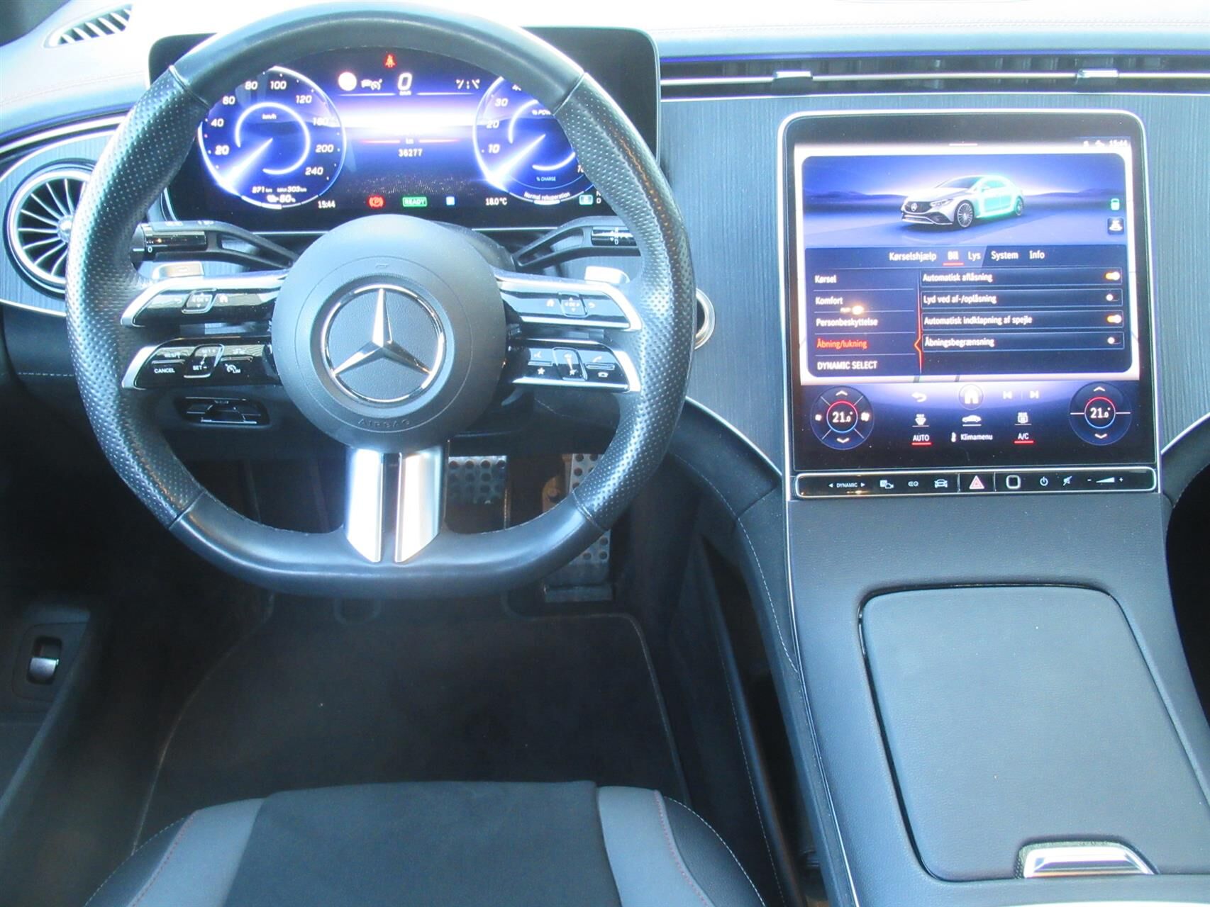 Billede af Mercedes-Benz EQE 300 EL AMG Line 245HK Aut.