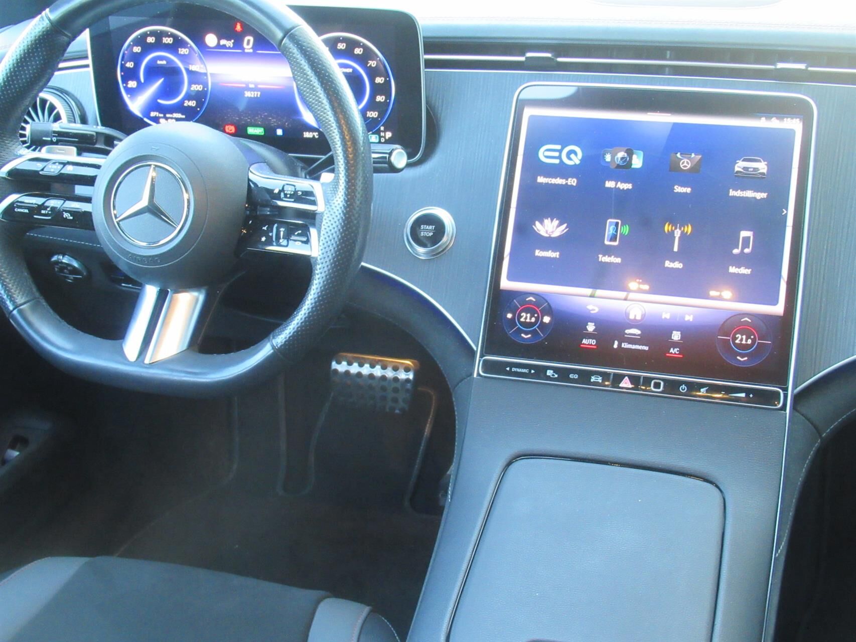 Billede af Mercedes-Benz EQE 300 EL AMG Line 245HK Aut.