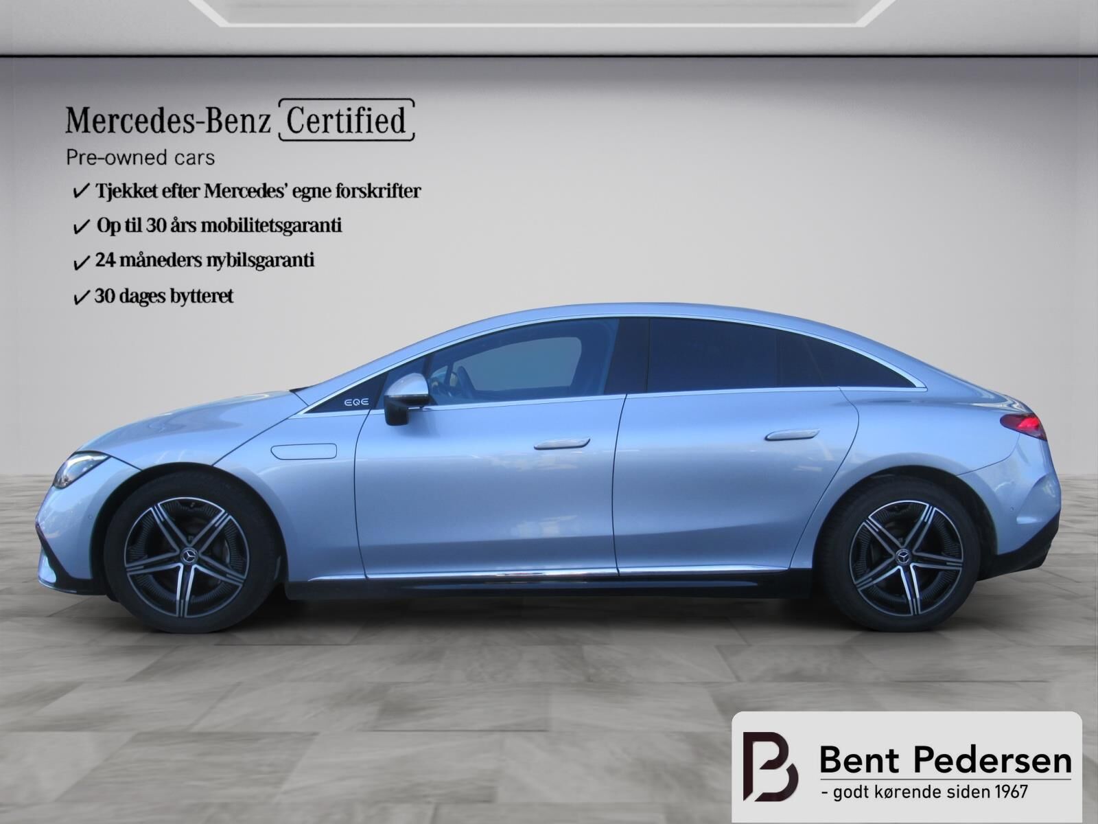 Billede af Mercedes-Benz EQE 300 EL AMG Line 245HK Aut.