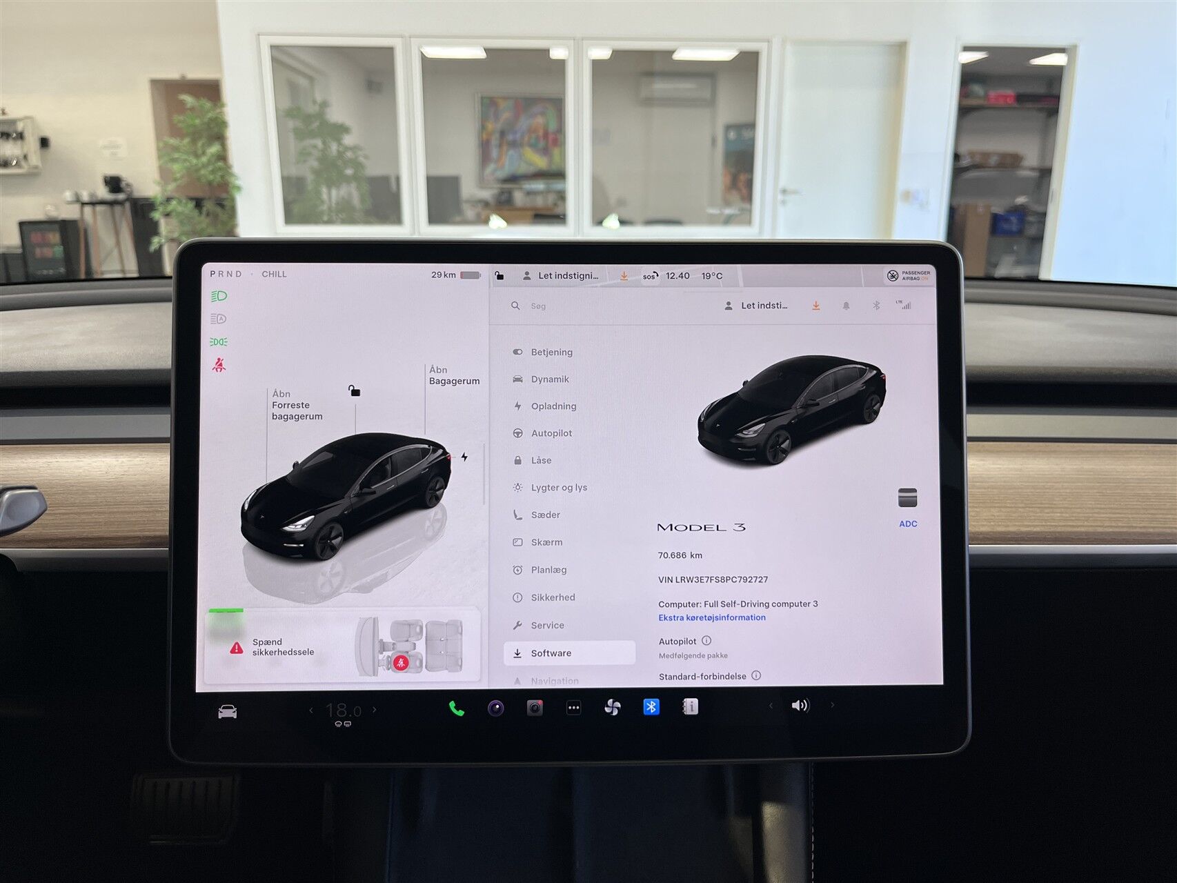 Billede af Tesla Model 3 EL 283HK Aut.