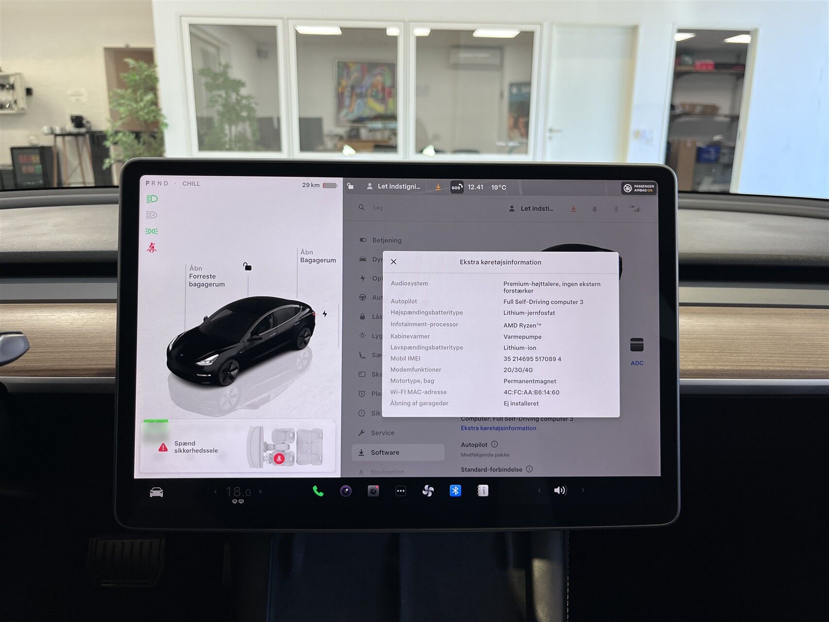 Billede af Tesla Model 3 EL 283HK Aut.