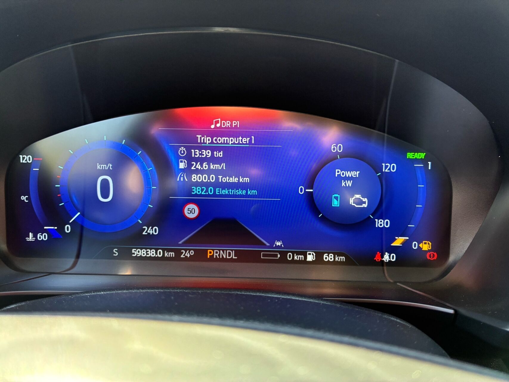 Billede af Ford Kuga 2,5 Plugin-hybrid Vignale CVT 225HK 5d Trinl. Gear