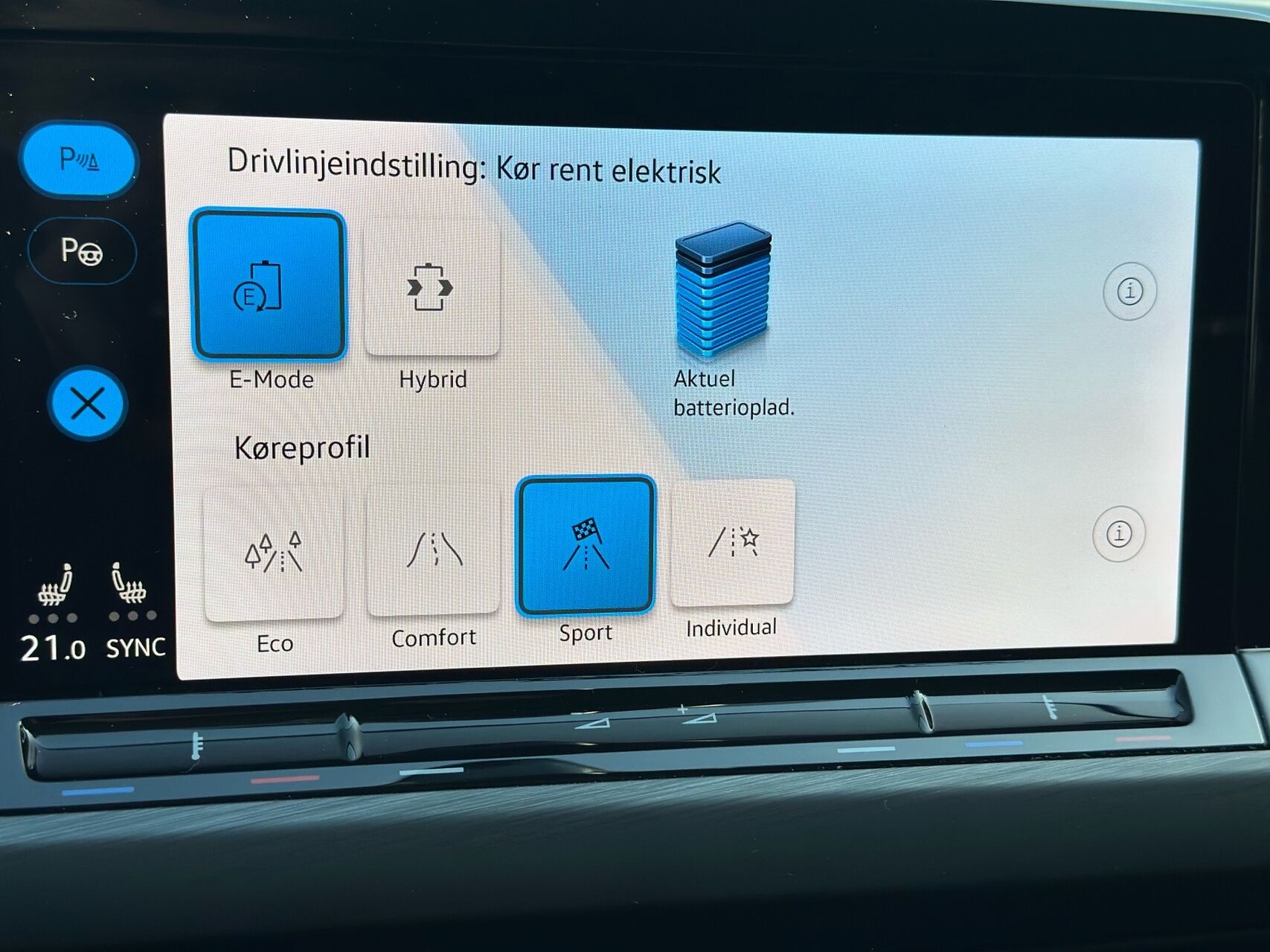 Billede af VW Golf 1,4 TSI eHybrid DSG 204HK 5d 6g Aut.