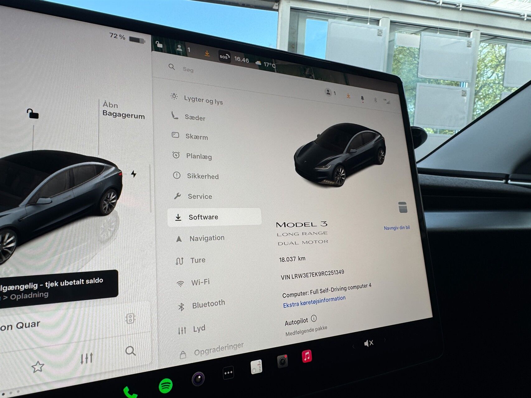 Billede af Tesla Model 3 EL Long Range AWD 498HK Aut.