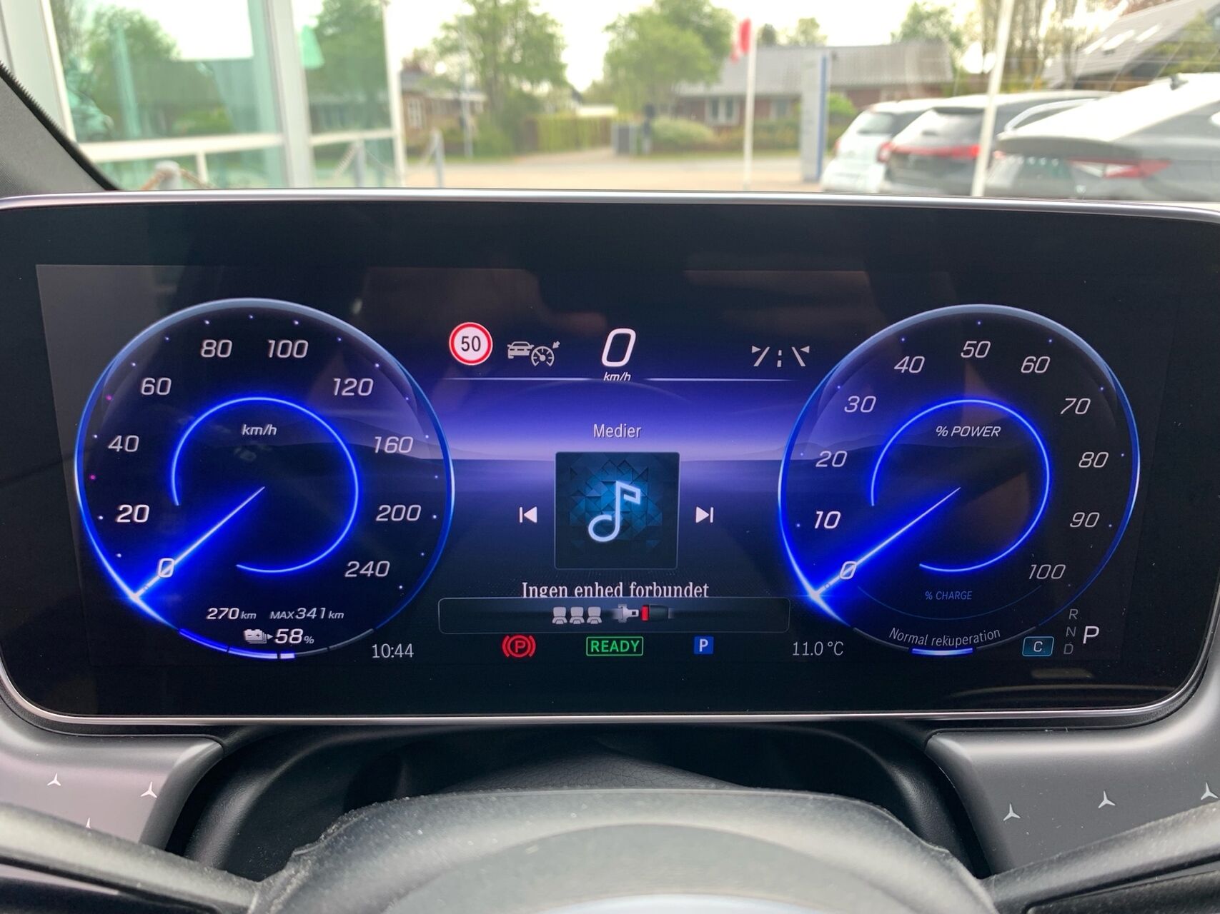 Billede af Mercedes-Benz EQE 300 EL Electric Art 245HK Aut.