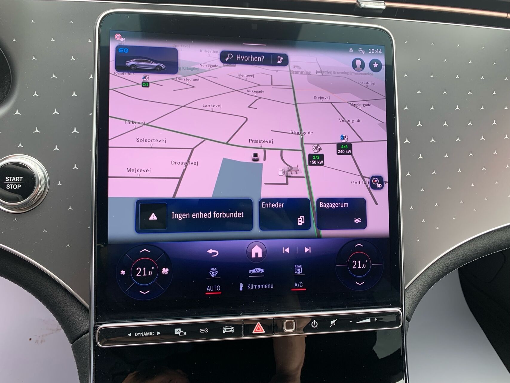 Billede af Mercedes-Benz EQE 300 EL Electric Art 245HK Aut.