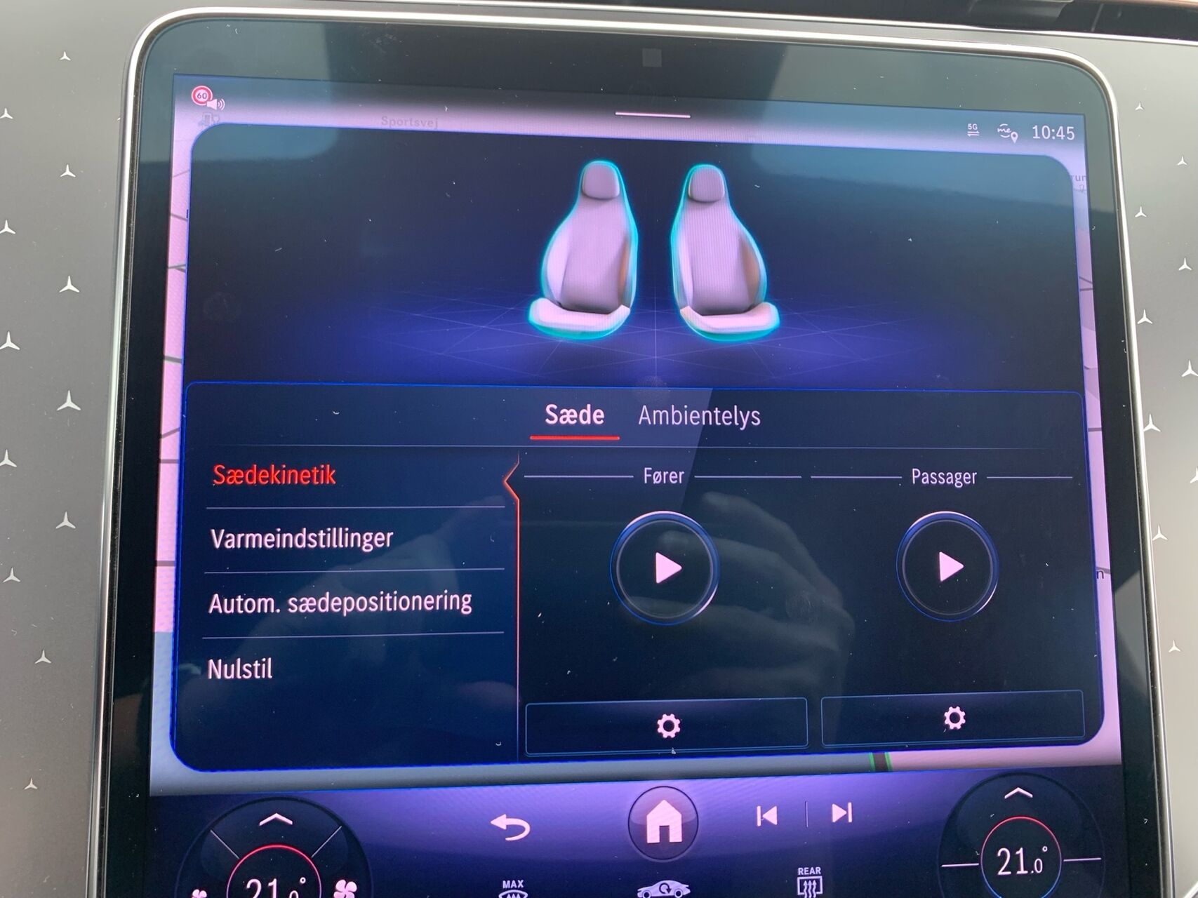 Billede af Mercedes-Benz EQE 300 EL Electric Art 245HK Aut.