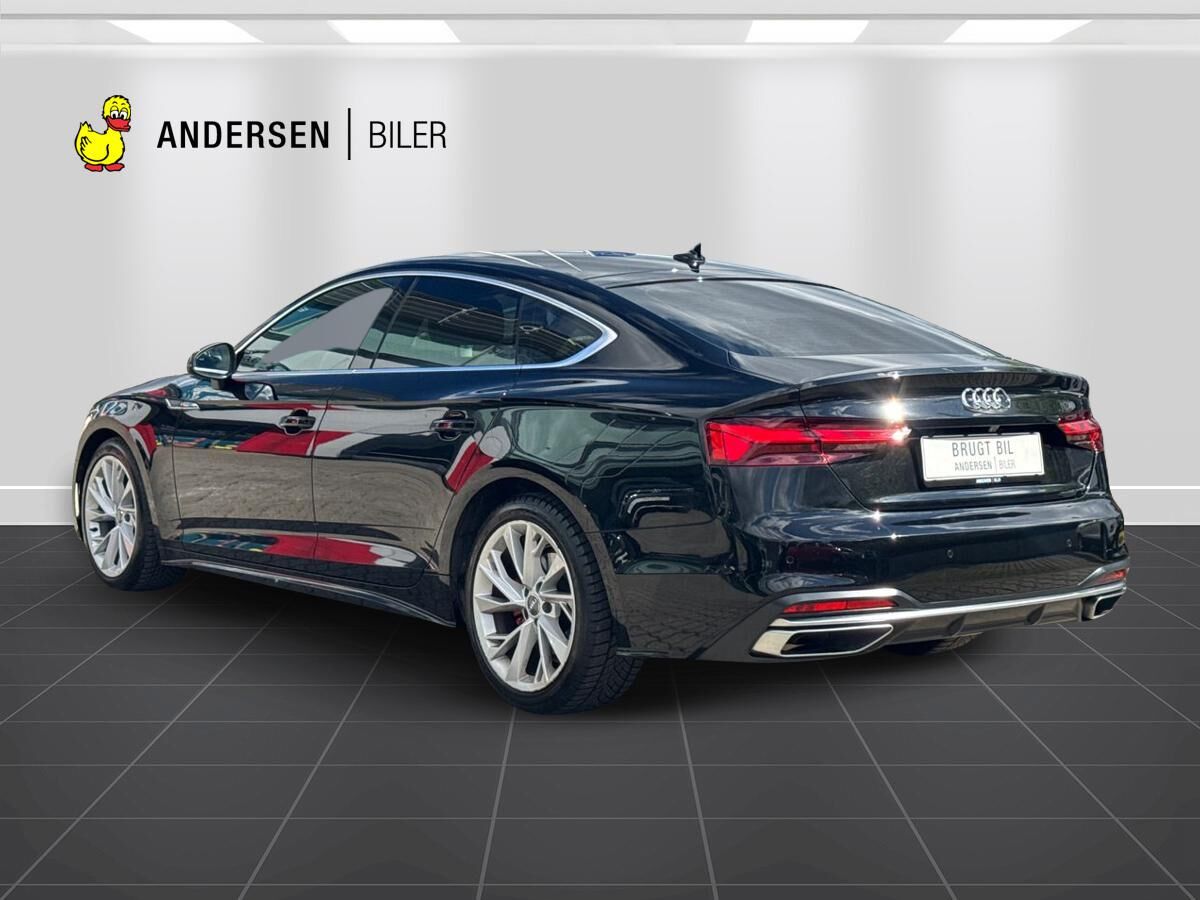 Billede af Audi A5 Sportback 2,0 40 TFSI  Mild hybrid Prestige Plus S Tronic 204HK 5d 7g Aut.