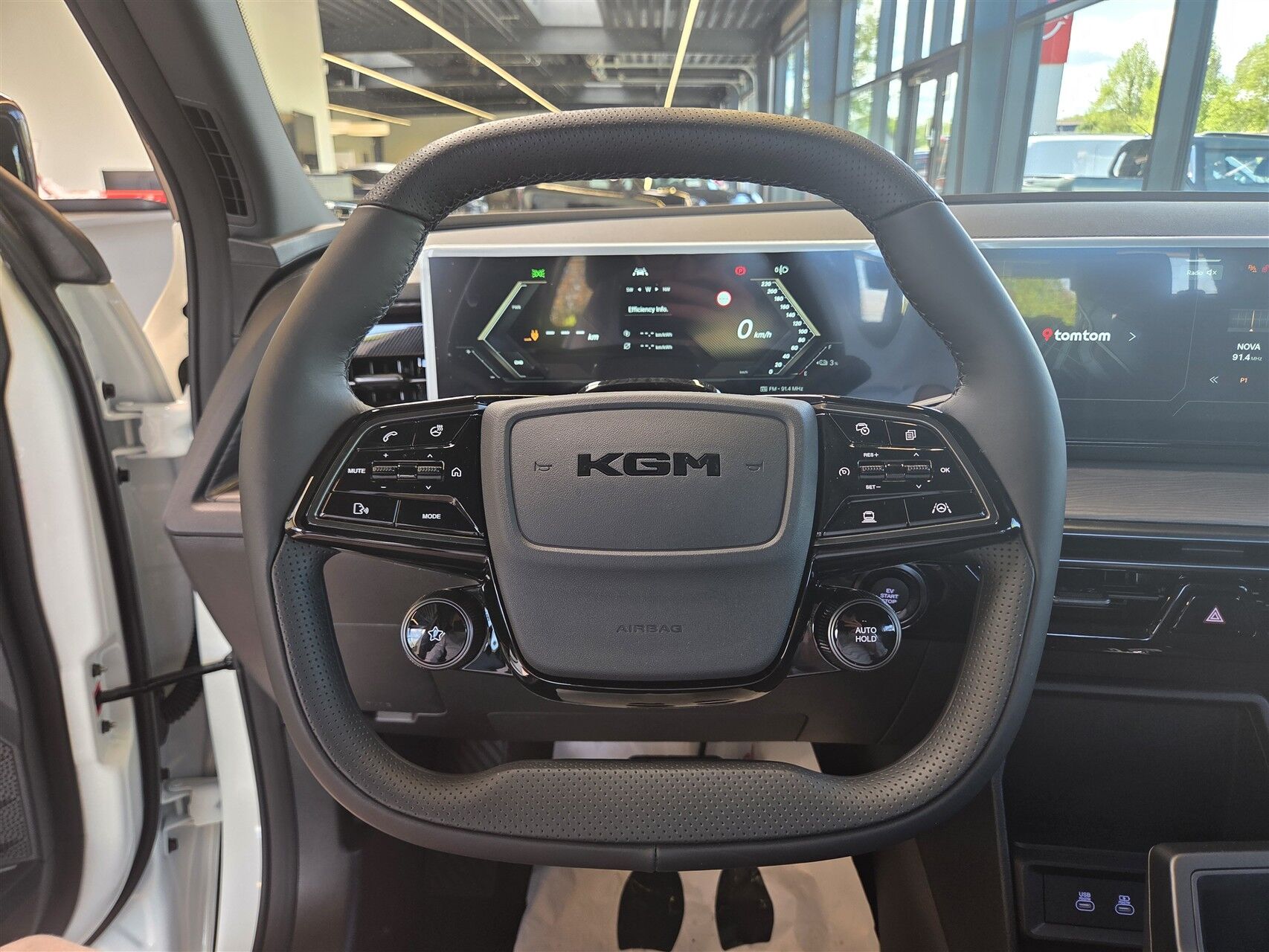 Billede af KGM Musso EV EL Black Line AWD 237HK DobKab Aut.