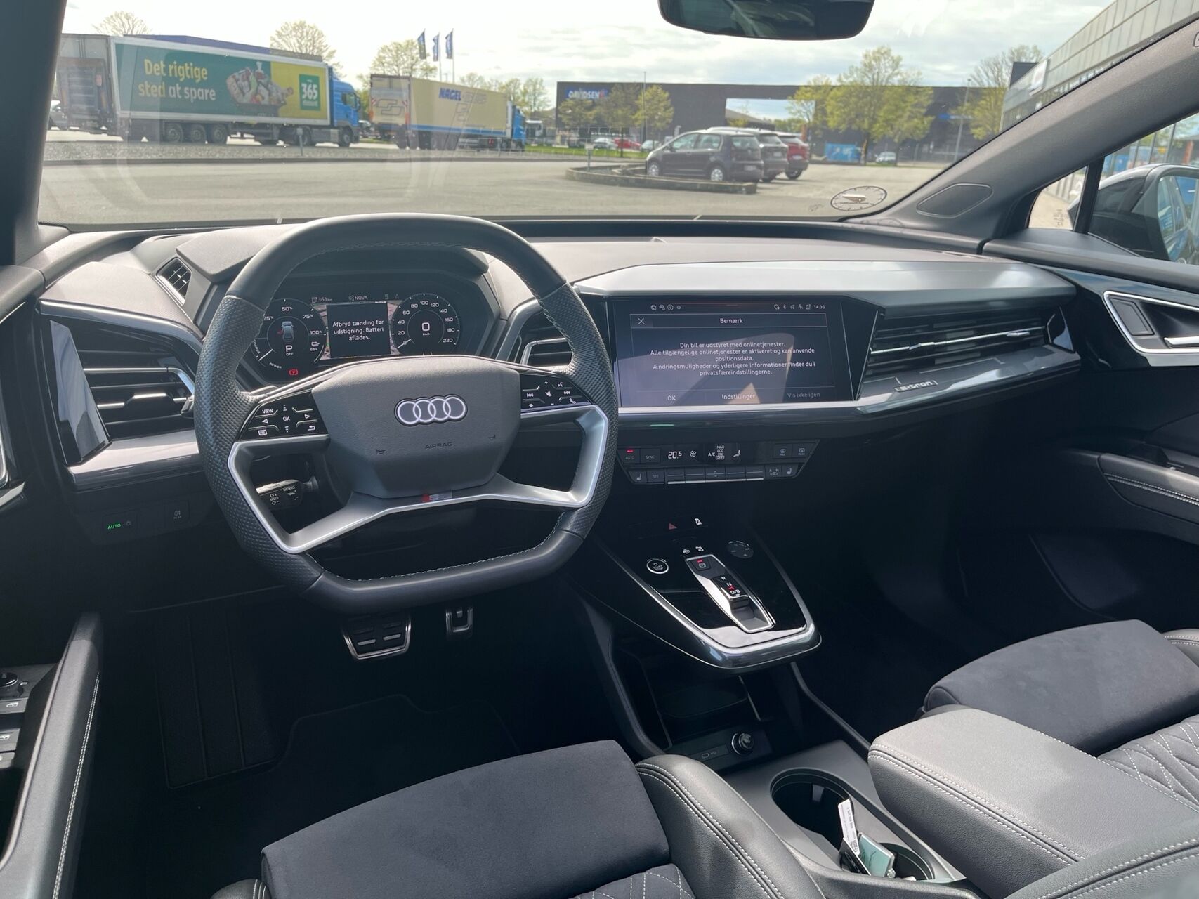 Billede af Audi Q4 45 E-tron S Line 286HK 5d Aut.