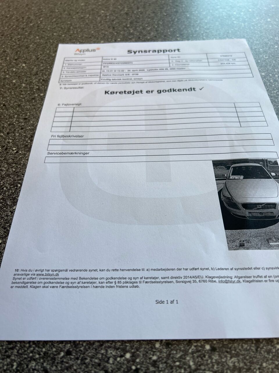 Billede af Volvo S40 1,8 125HK