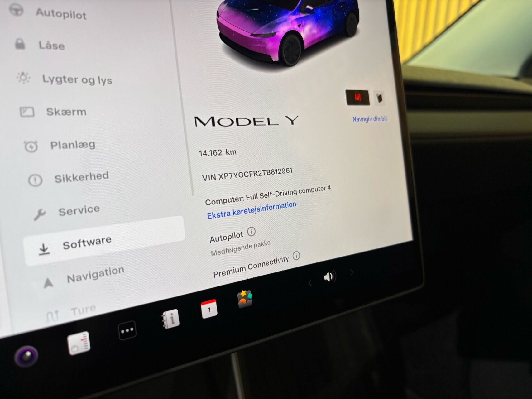 Billede af Tesla Model Y EL Standard Range RWD 299HK 5d Aut.
