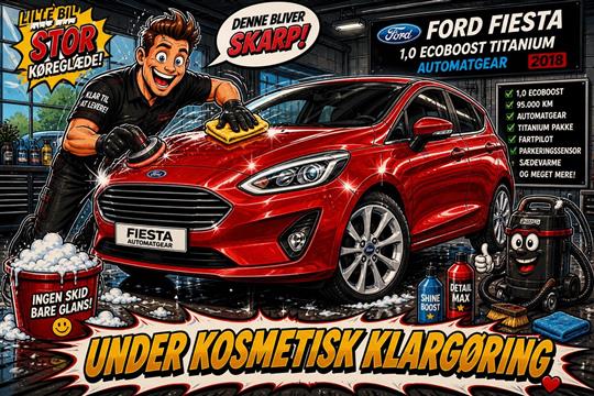 Ford Fiesta 1,0 EcoBoost Titanium Start/Stop 100HK 5d 6g Aut.