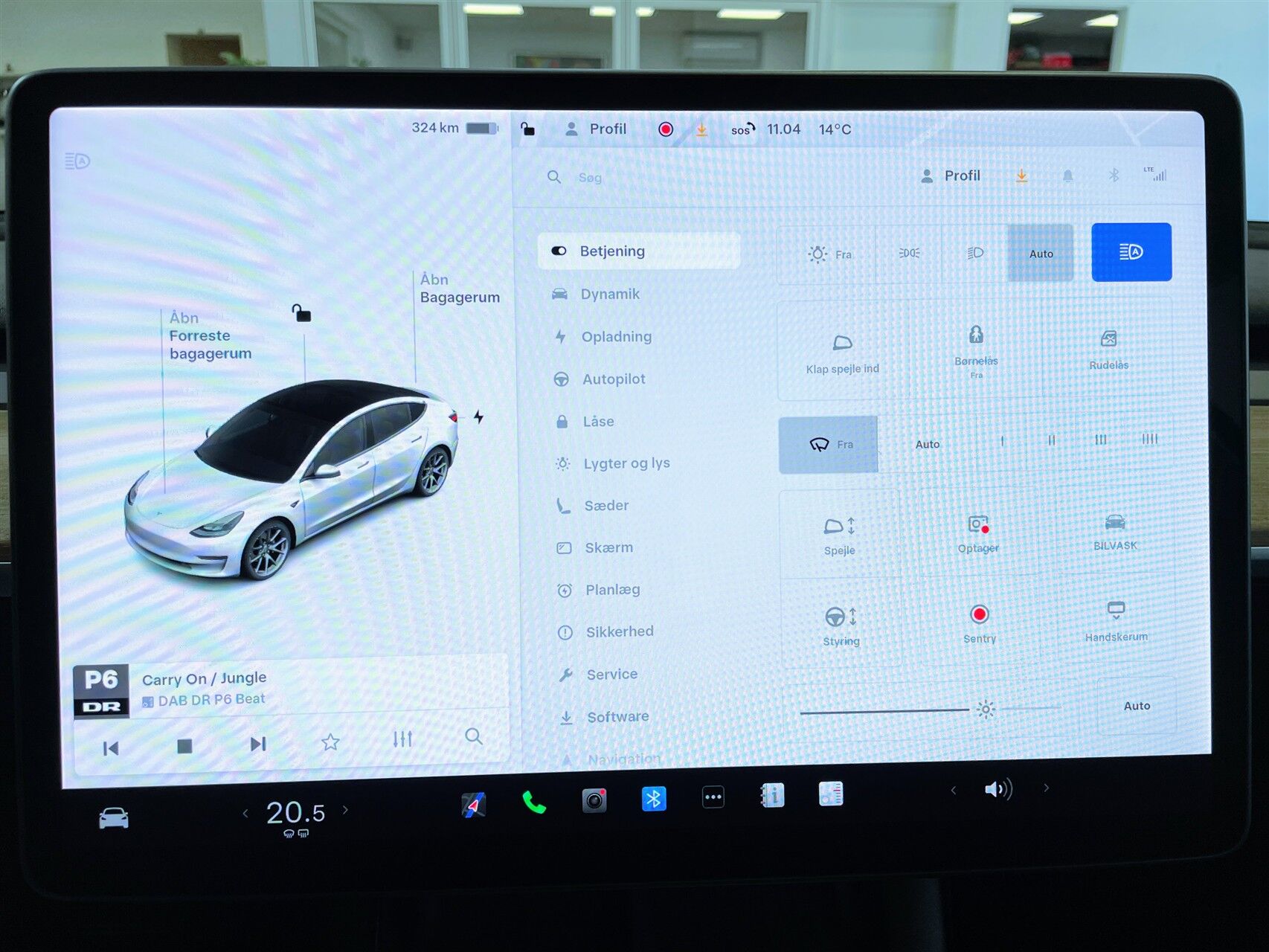 Billede af Tesla Model 3 EL Standard Range Plus 325HK Aut.
