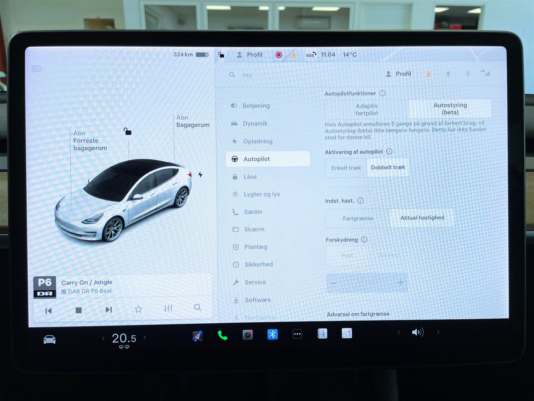 Billede af Tesla Model 3 EL Standard Range Plus 325HK Aut.