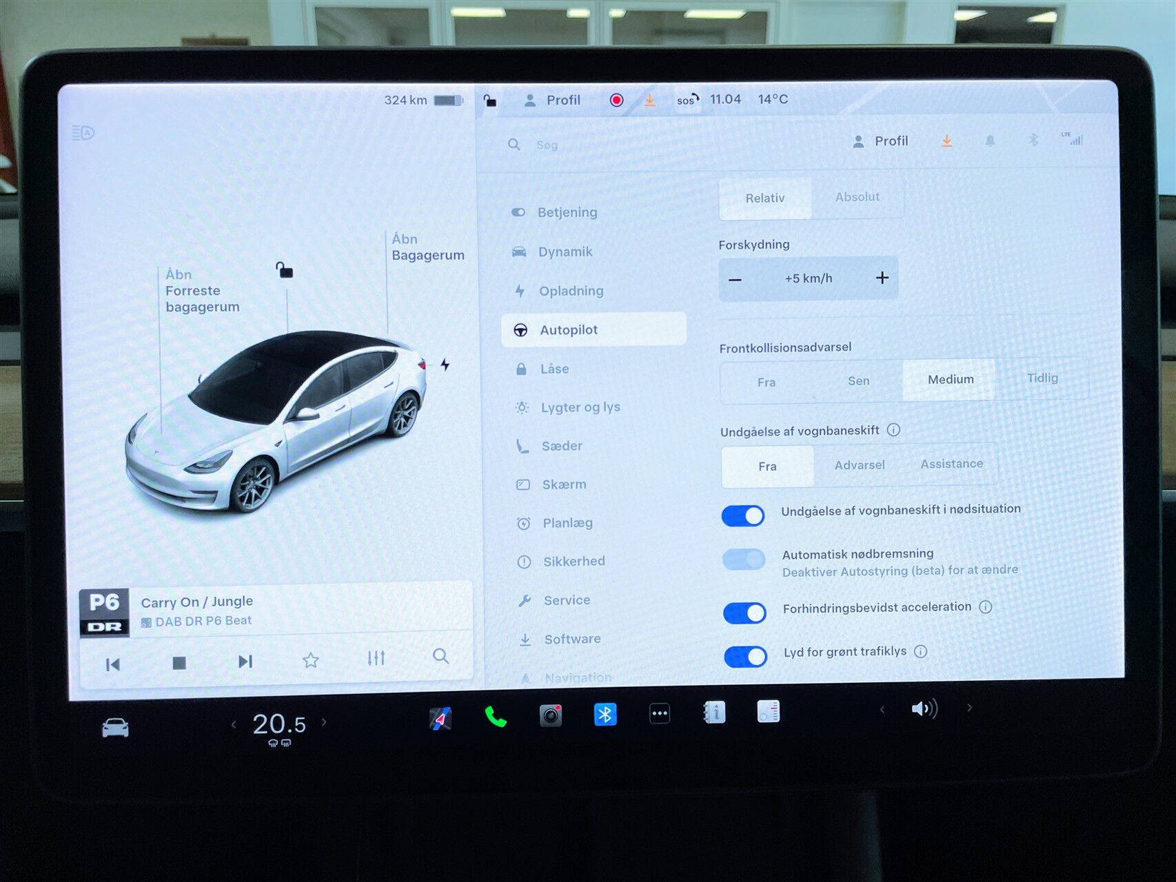 Billede af Tesla Model 3 EL Standard Range Plus 325HK Aut.
