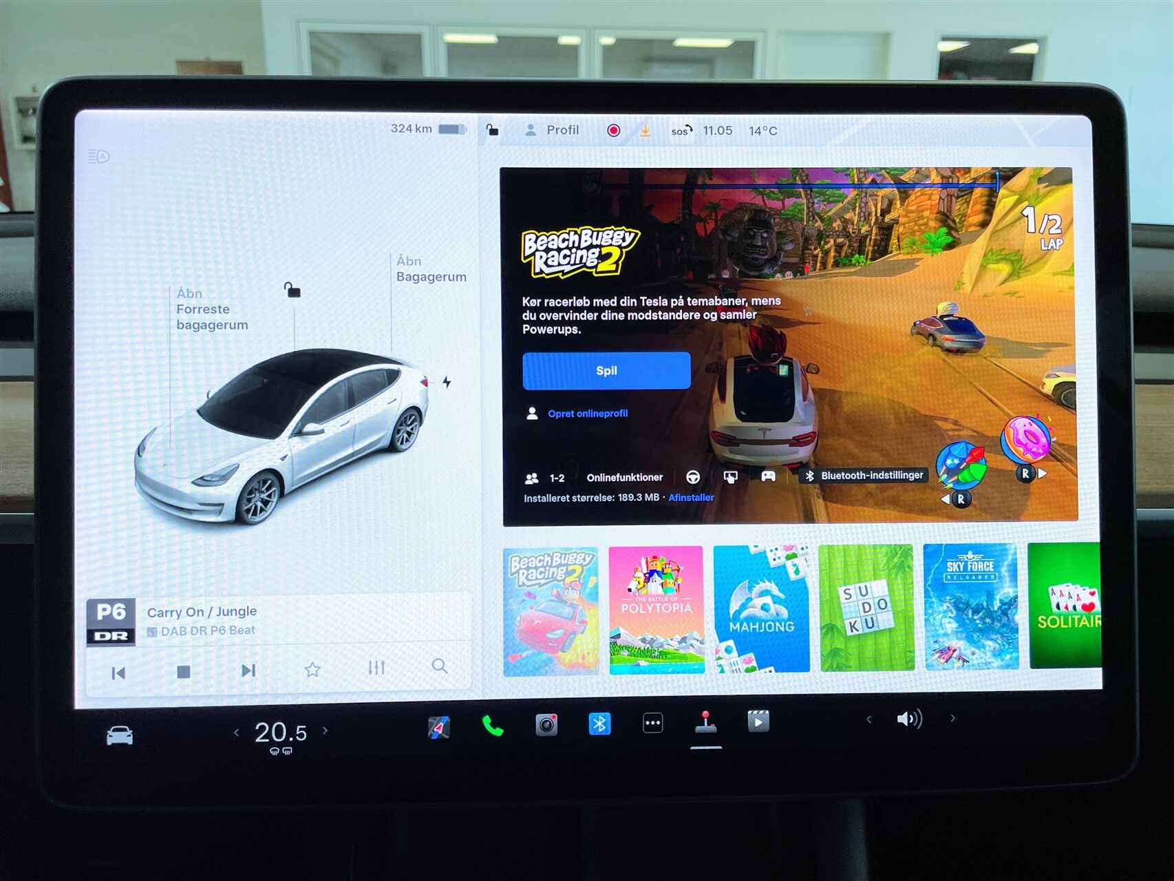 Billede af Tesla Model 3 EL Standard Range Plus 325HK Aut.