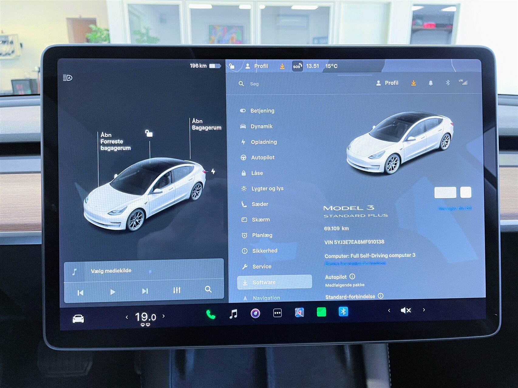 Billede af Tesla Model 3 EL 283HK Aut.