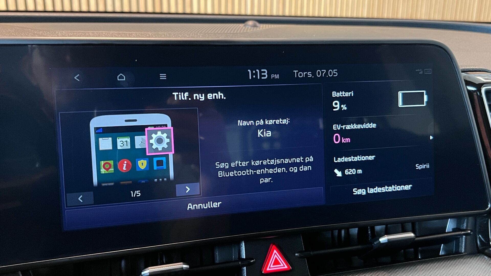 Billede af Kia Sportage 1,6 T-GDI  Plugin-hybrid Prestige 4WD DCT 265HK 5d 6g Aut.