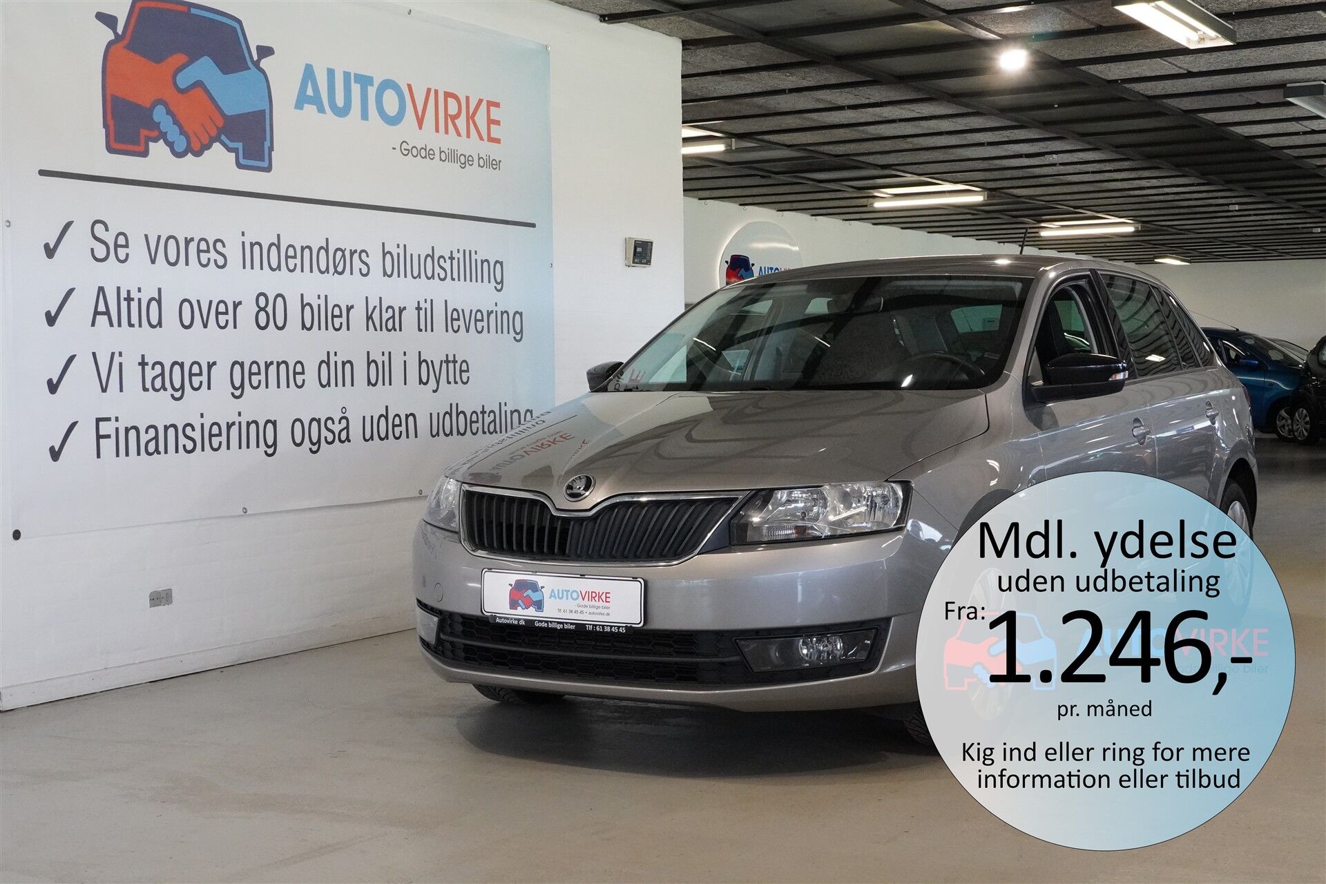 Billede af Skoda Rapid Spaceback 1,2 TSI Ambition 90HK 5d