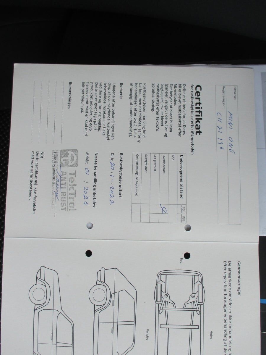 Billede af Mini Clubman Cooper Clubman 120HK Stc