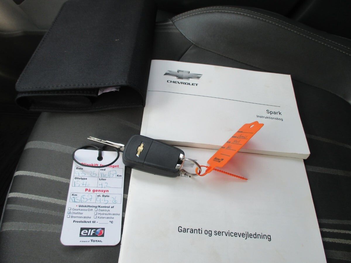 Billede af Chevrolet Spark 1,0 LT A/C 68HK 5d