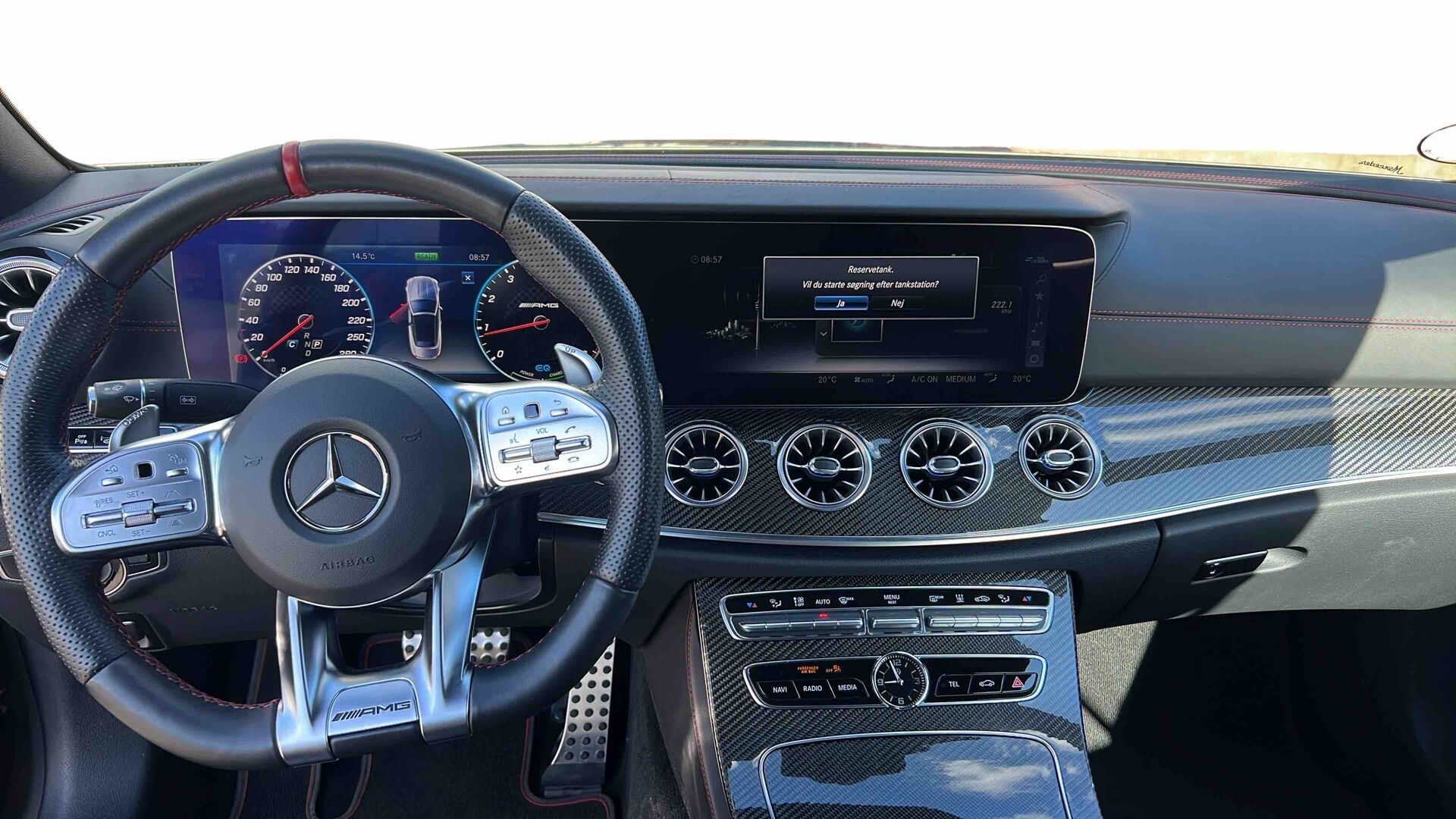 Billede af Mercedes-Benz E53 AMG 3,0 4Matic+ AMG Speedshift TCT 435HK Cabr. 9g Aut.