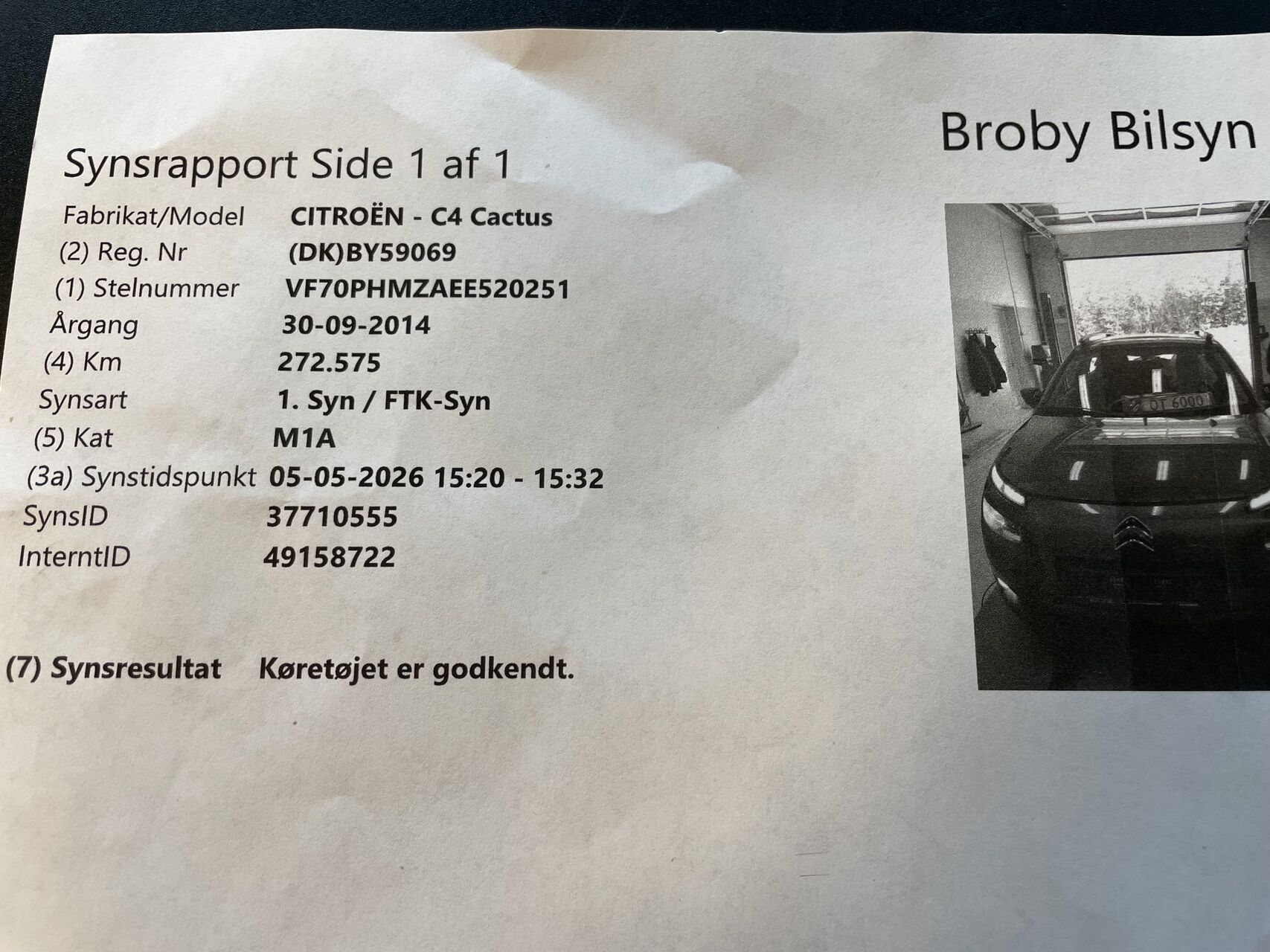 Billede af Citroën C4 Cactus 1,2 PureTech Feel 82HK 5d