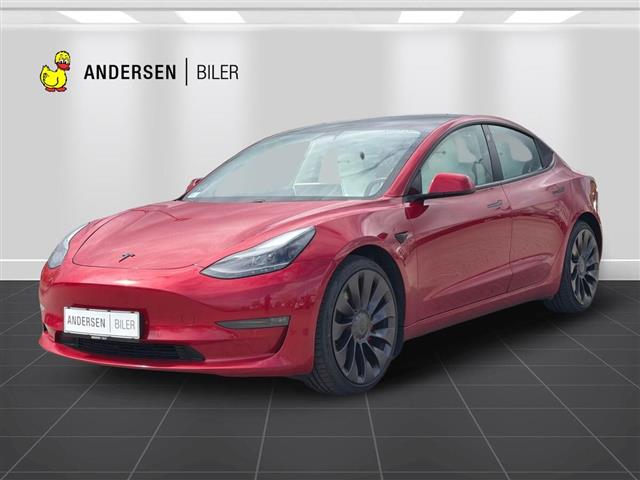 Billede af Tesla Model 3 EL Performance AWD 513HK Aut.