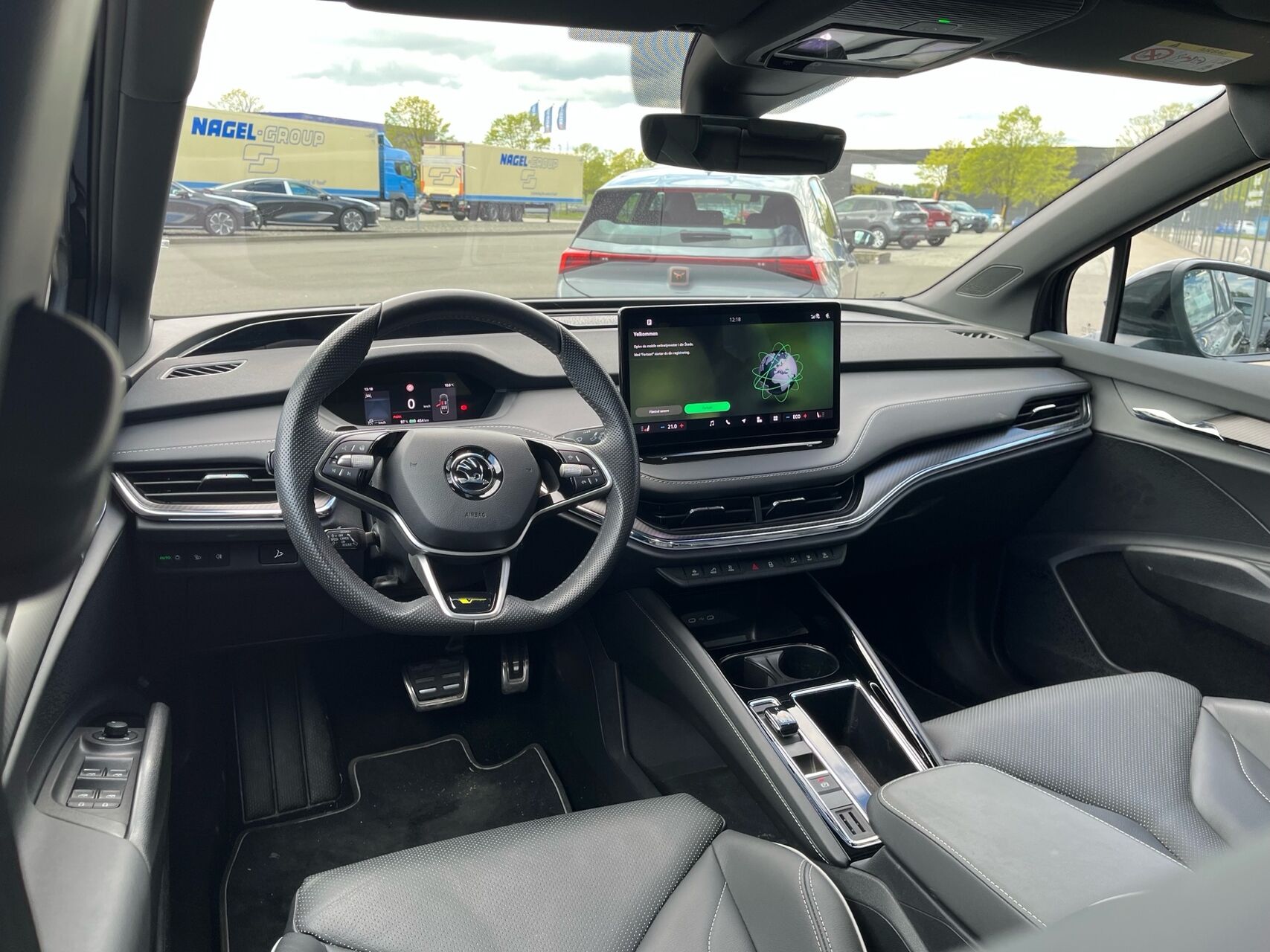 Billede af Skoda Enyaq Coupe EL RS 4x4 340HK 5d Aut.
