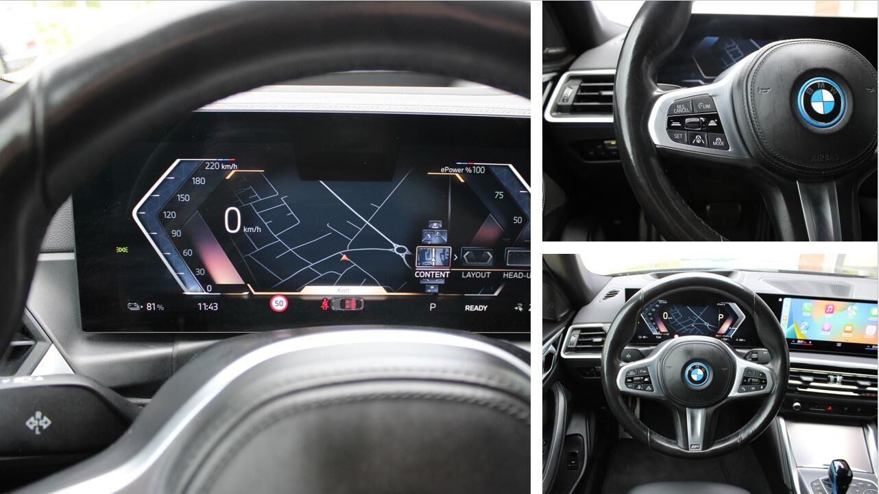 Billede af BMW i4 eDrive40 Gran Coupé EL M-Sport 340HK 5d Aut.