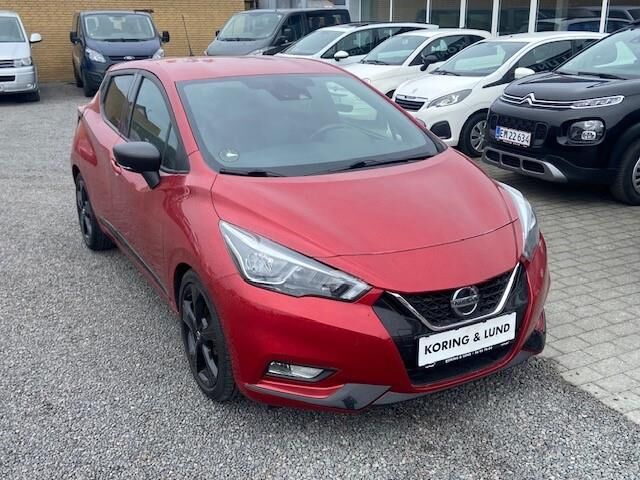 Billede af Nissan Micra 1,0 IG-T Tekna X-Tronic 100HK 5d Trinl. Gear