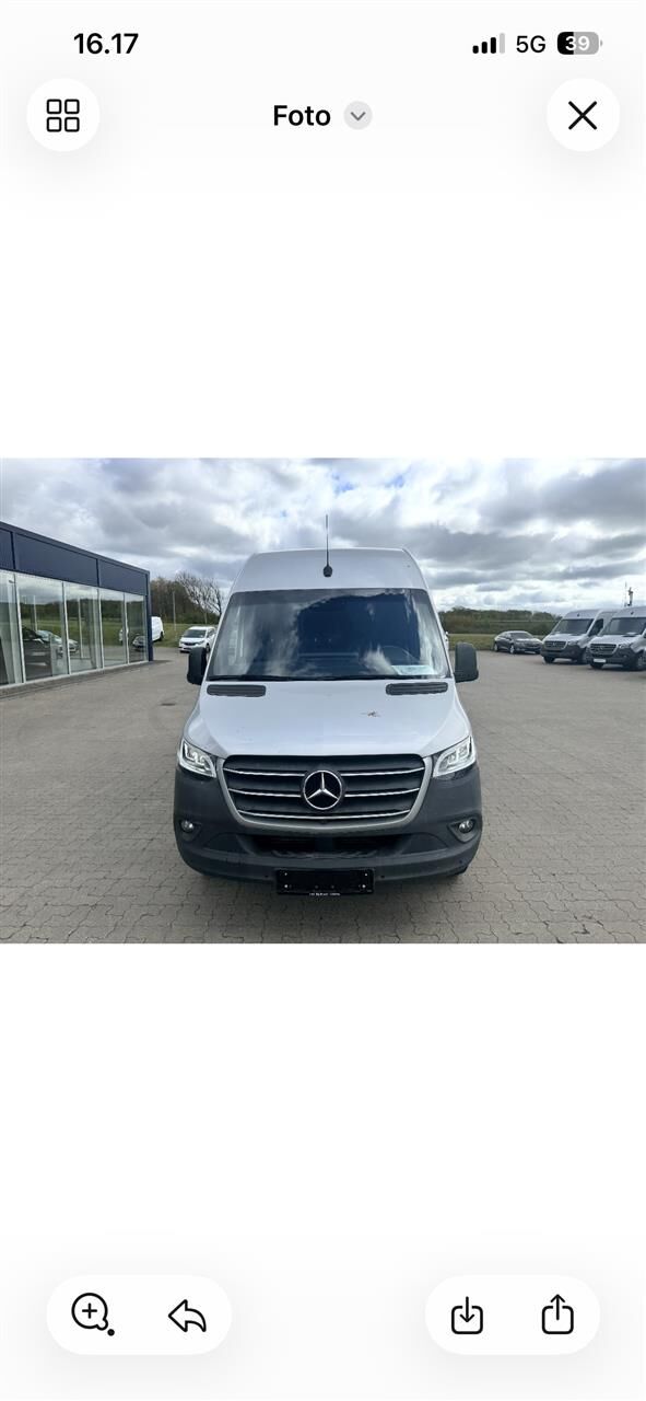 Billede af Mercedes-Benz Sprinter 316 2,1 CDI A2 H2 RWD 7G-Tronic 163HK Van Aut.