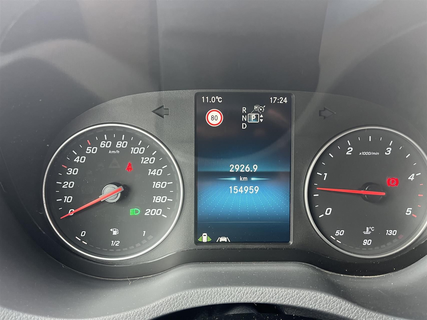 Billede af Mercedes-Benz Sprinter 319 3,0 CDI A2 H2 RWD 7G-Tronic 190HK Van 7g Aut.