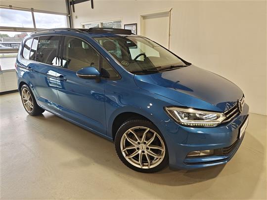VW Touran 7 Sæder 1,6 TDI BMT Highline DSG 115HK 7g Aut.