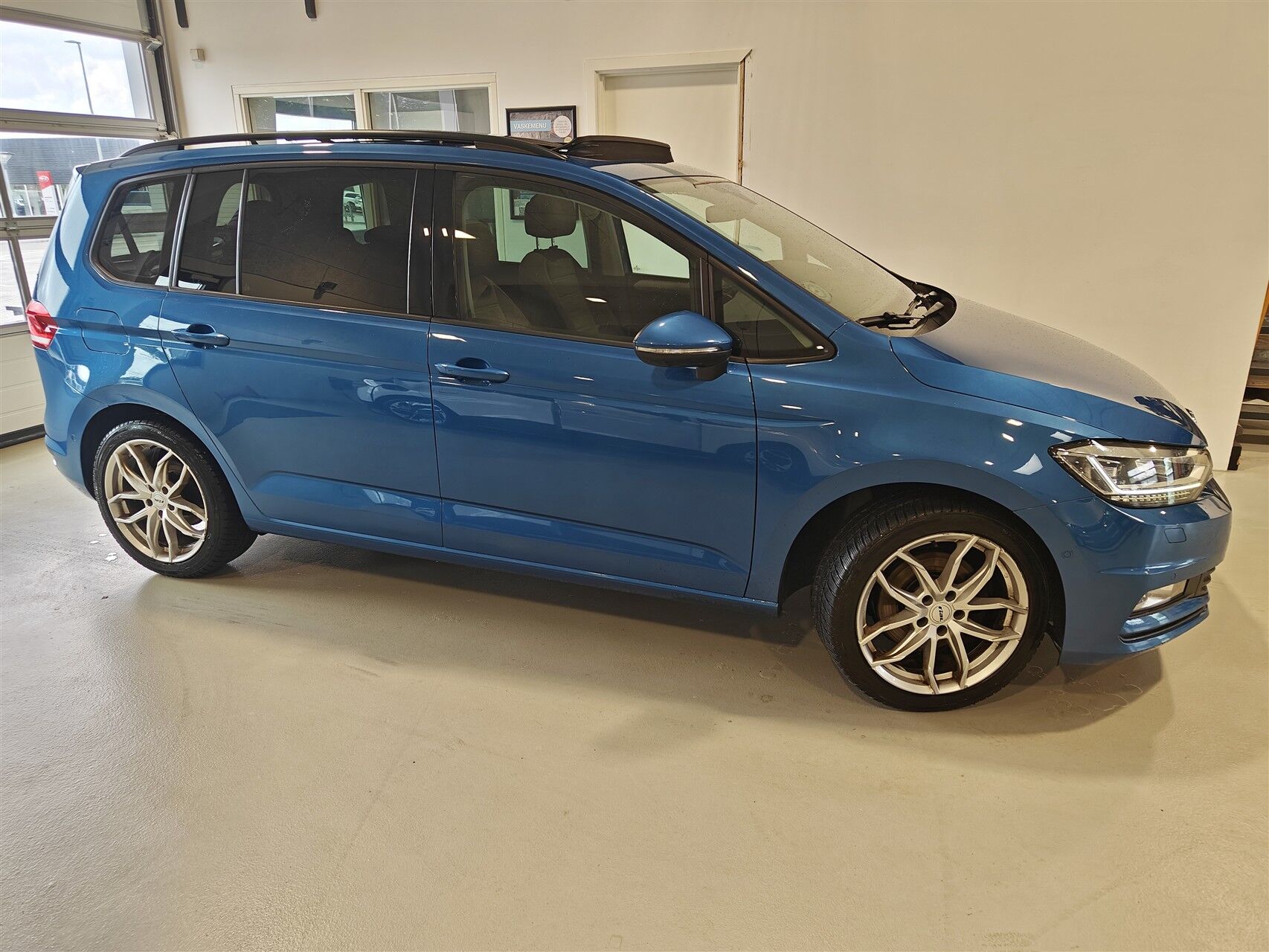 Billede af VW Touran 7 Sæder 1,6 TDI BMT Highline DSG 115HK 7g Aut.