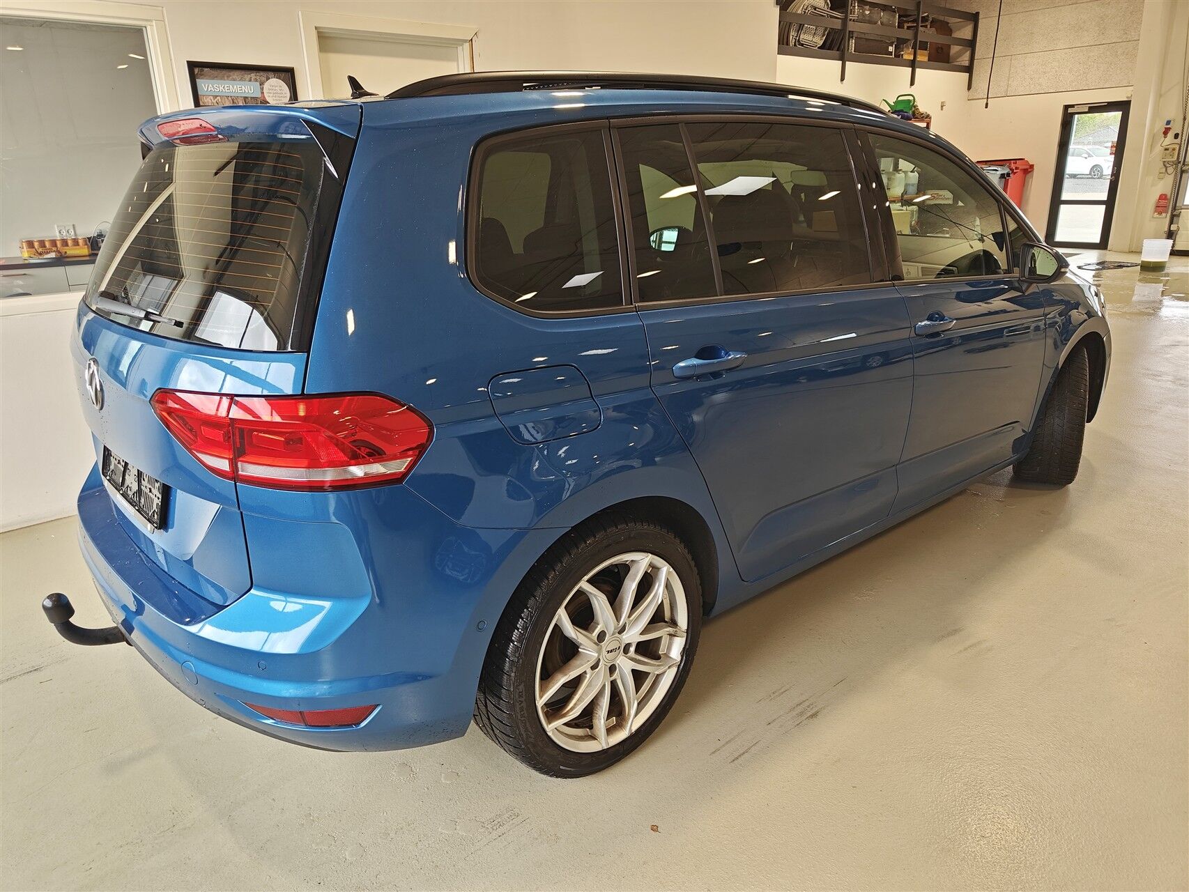 Billede af VW Touran 7 Sæder 1,6 TDI BMT Highline DSG 115HK 7g Aut.