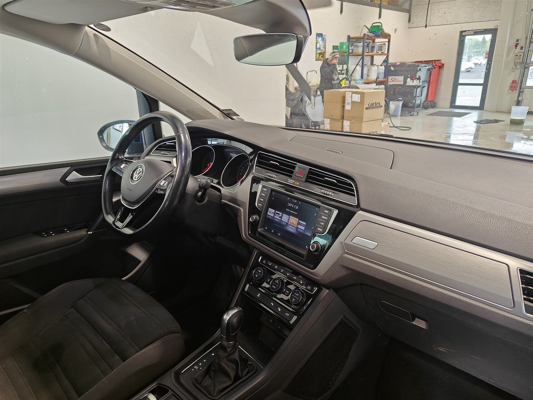 Billede af VW Touran 7 Sæder 1,6 TDI BMT Highline DSG 115HK 7g Aut.