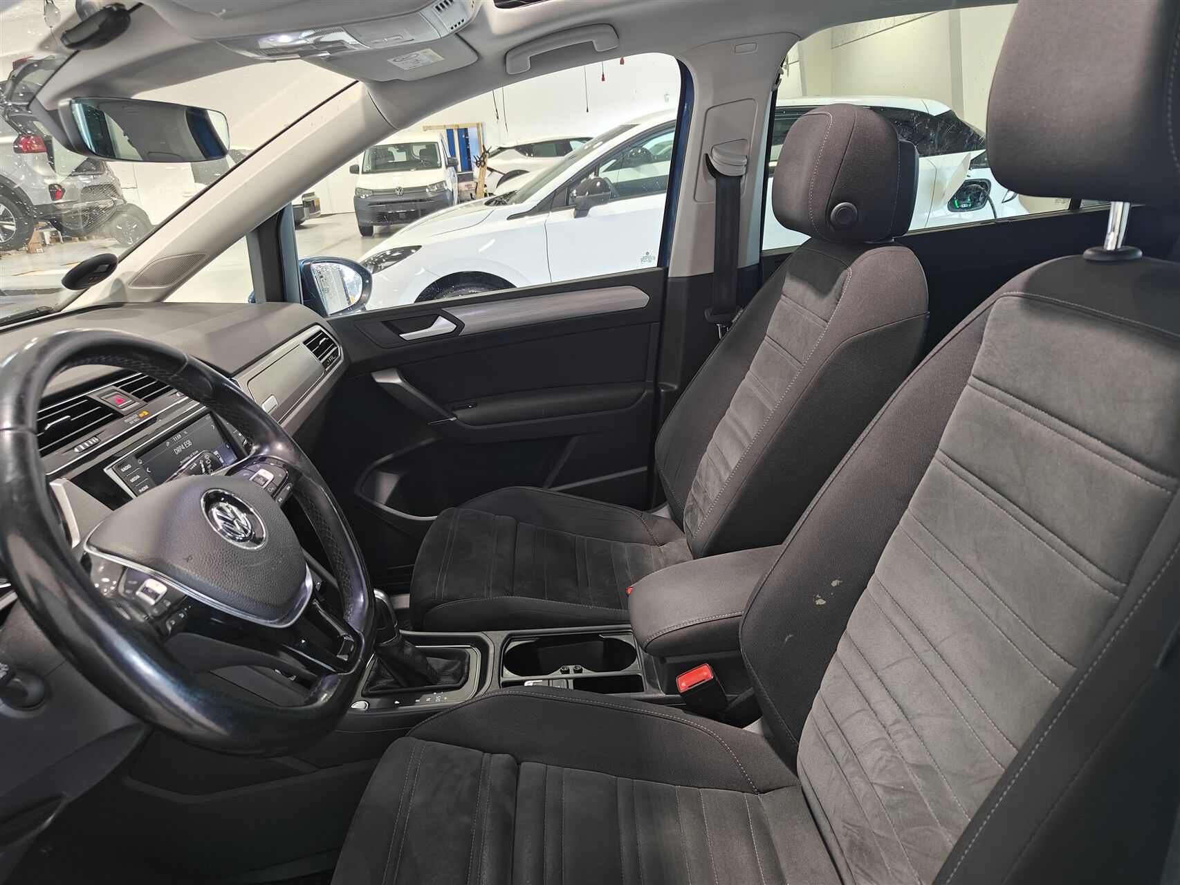 Billede af VW Touran 7 Sæder 1,6 TDI BMT Highline DSG 115HK 7g Aut.