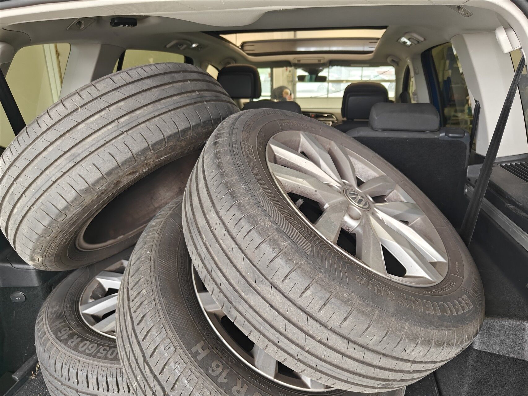 Billede af VW Touran 7 Sæder 1,6 TDI BMT Highline DSG 115HK 7g Aut.