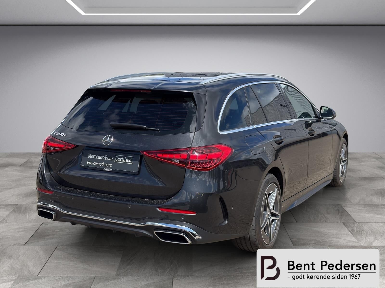 Billede af Mercedes-Benz C300 e T 2,0 Plugin-hybrid AMG Line 9G-Tronic 313HK Stc Aut.