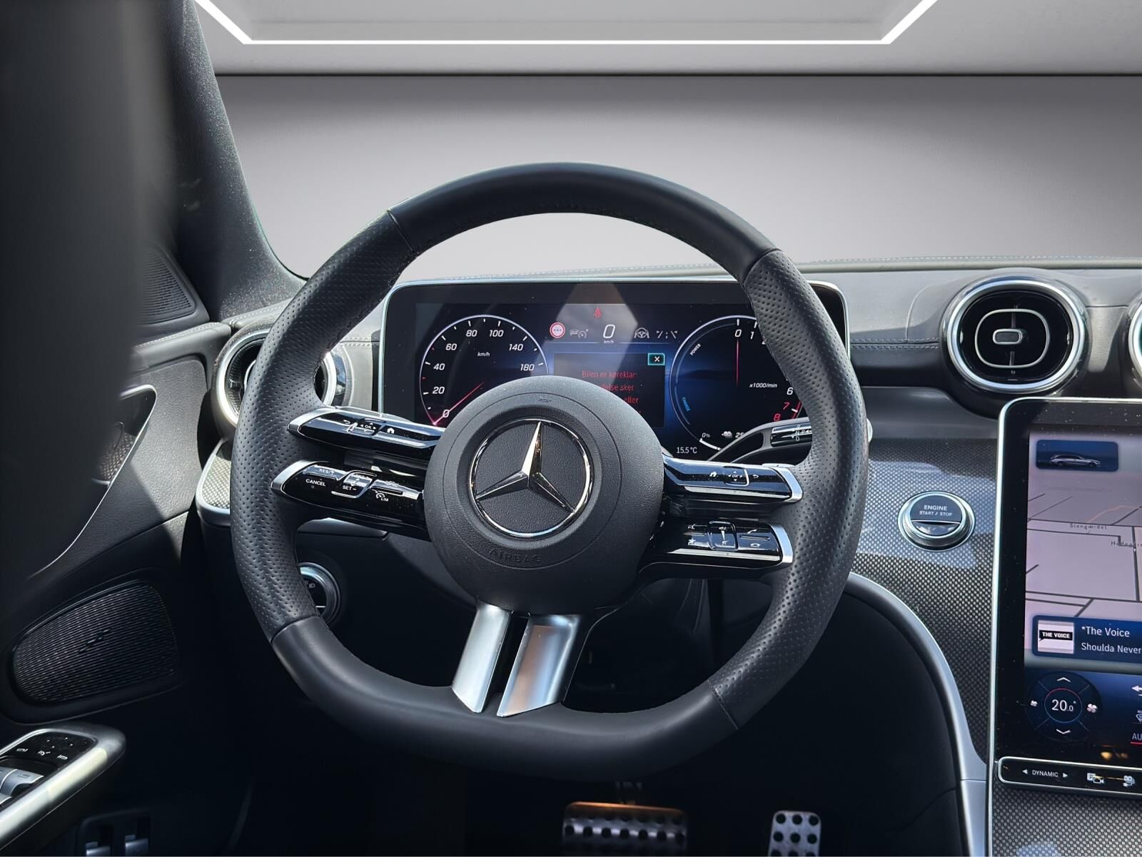 Billede af Mercedes-Benz C300 e T 2,0 Plugin-hybrid AMG Line 9G-Tronic 313HK Stc Aut.