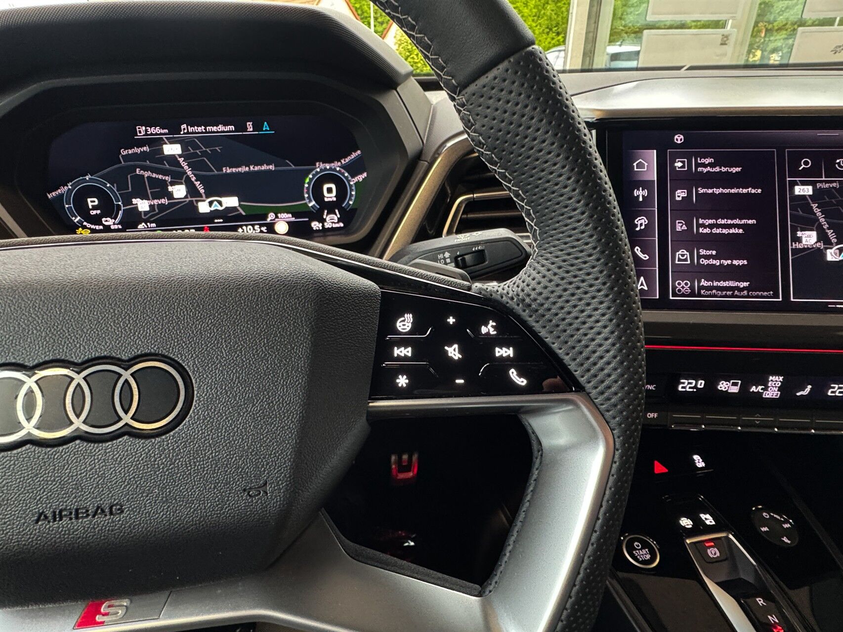 Billede af Audi Q4 Sportback 45 E-tron Ultra 286HK 5d Aut.