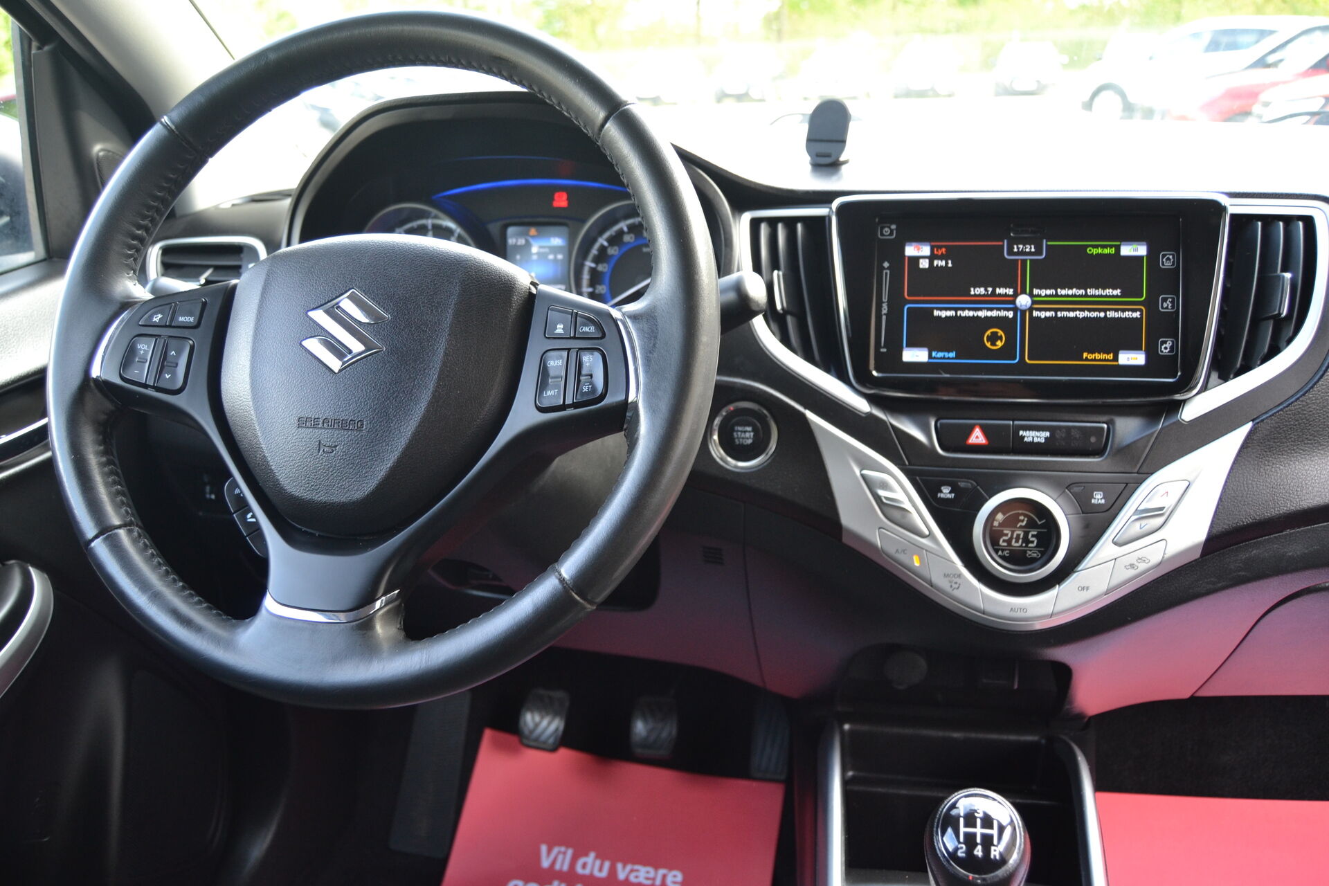 Billede af Suzuki Baleno 1,2 SHVS  Mild hybrid Exclusive Plus 90HK 5d