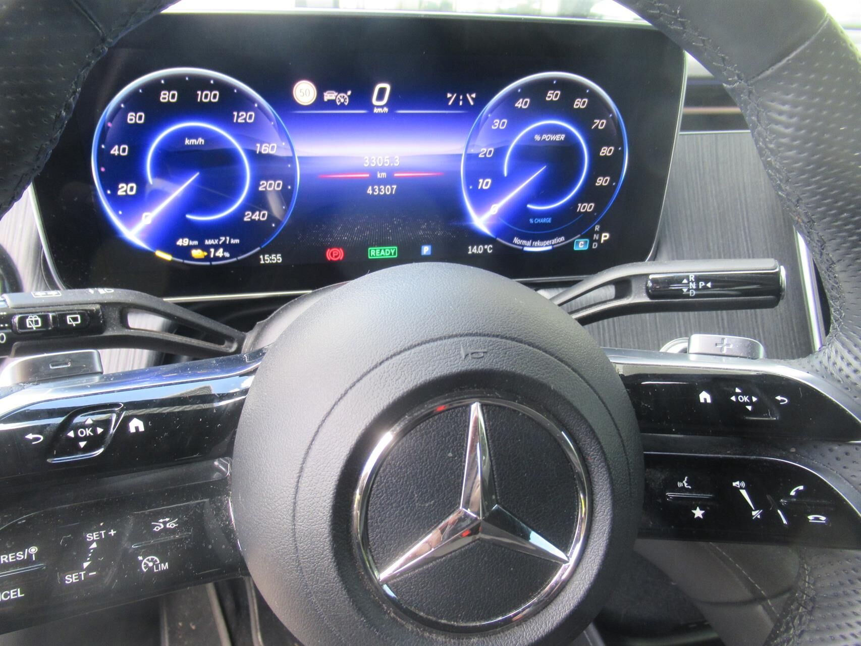 Billede af Mercedes-Benz EQE 350 EL AMG Advance Plus 4Matic 292HK 5d Aut.